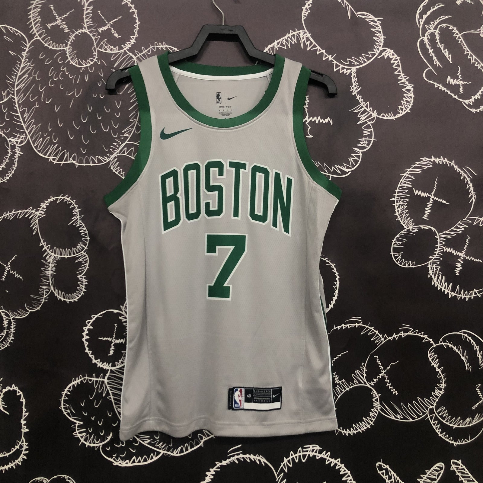 celtics gray jersey