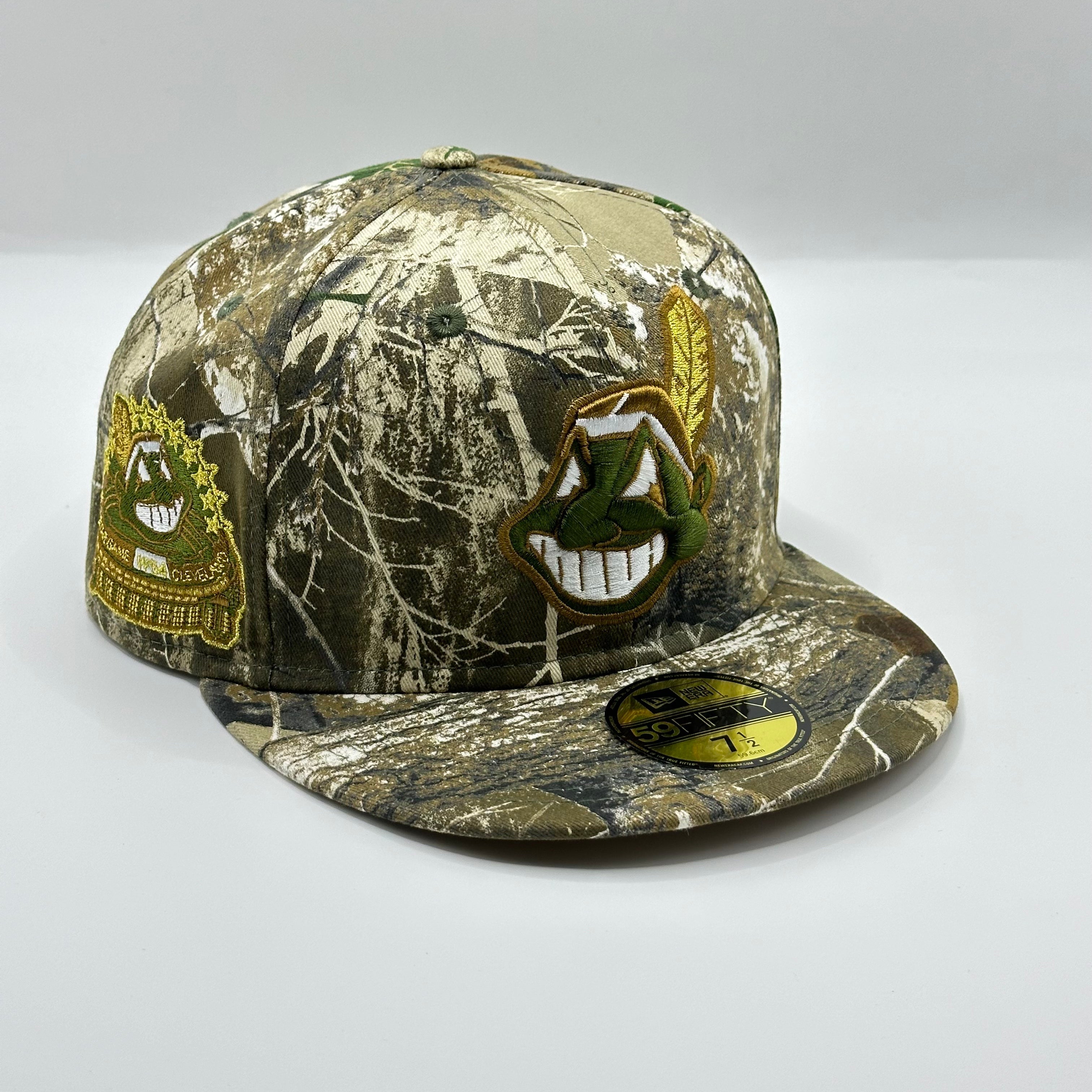 Realtree Camo Cleveland Indians Chief Wahoo 1954 All Star Game New
