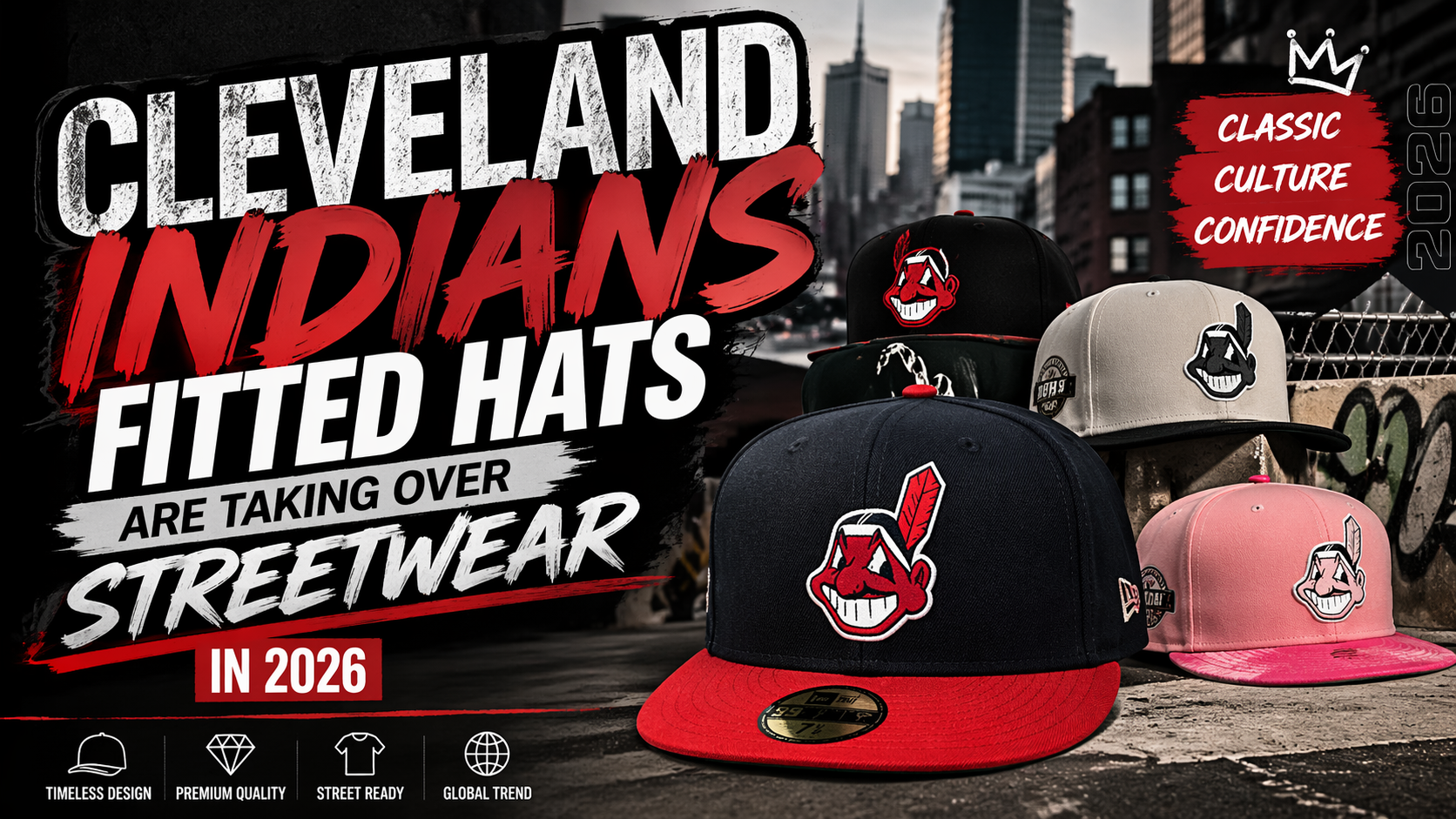 Cleveland Indians Fitted Hats Are Taking Over Streetwear in 2026