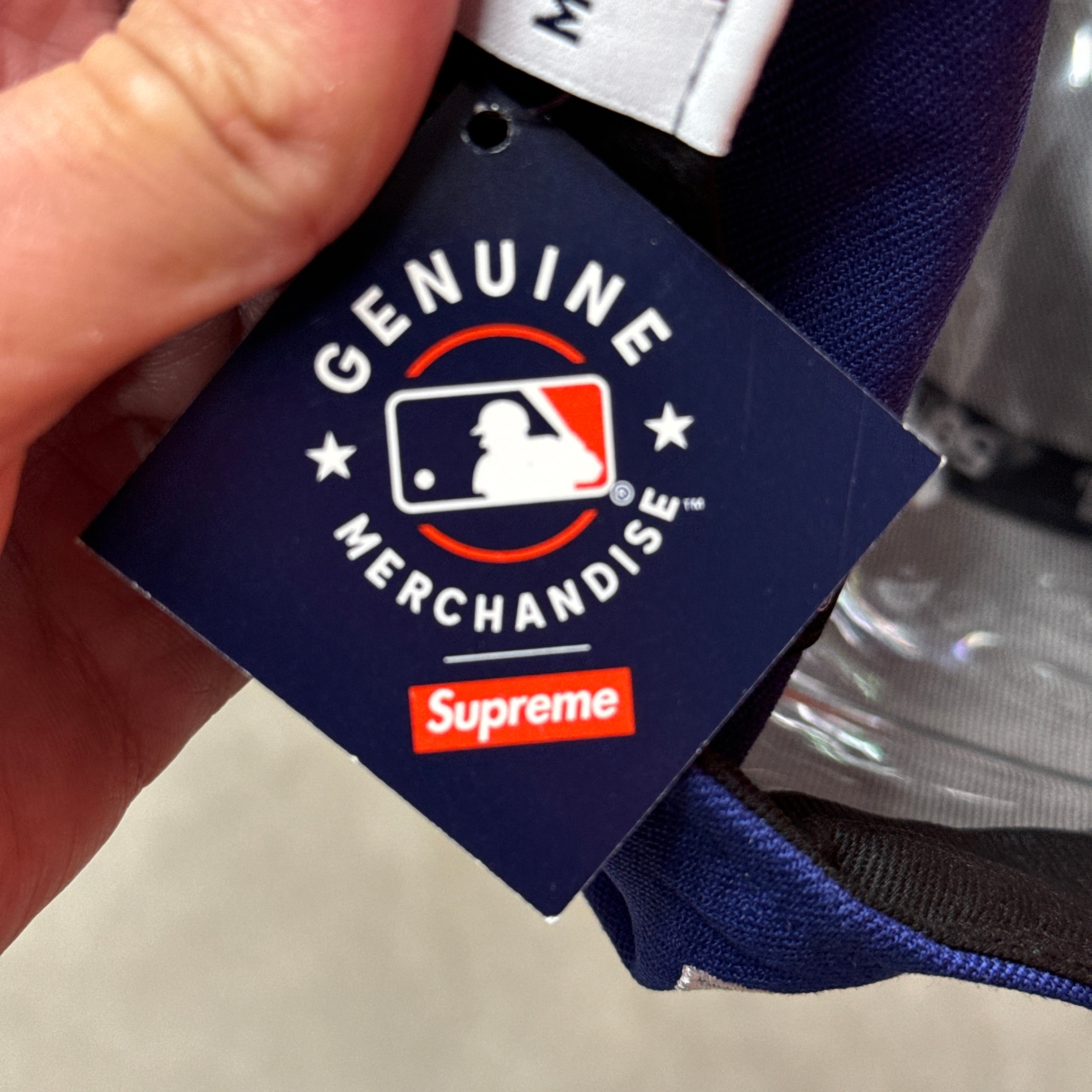 Supreme Los Angeles Dodgers Blue New Era Fitted Hat