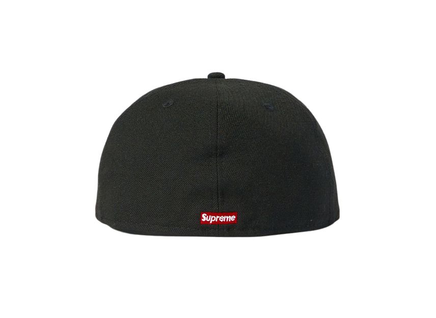 Black Supreme S Logo Frosty Snow Winter New Era Hat Cap (20FW) - view 8