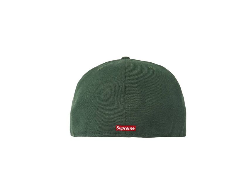 Green Supreme S Logo Frosty Snow Winter New Era Hat Cap (20FW)