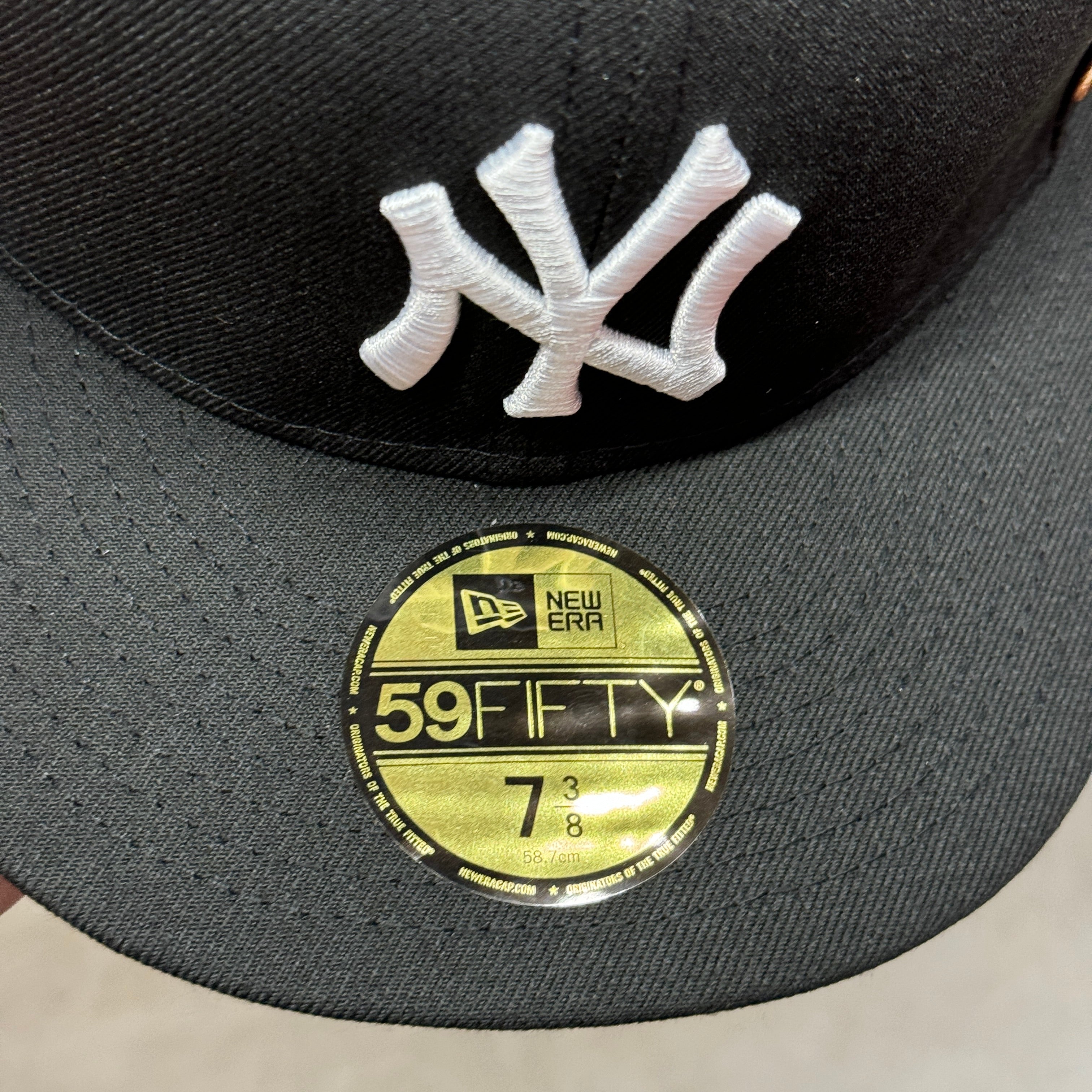 Jon Stan New York Yankees Black New Era Fitted Hat