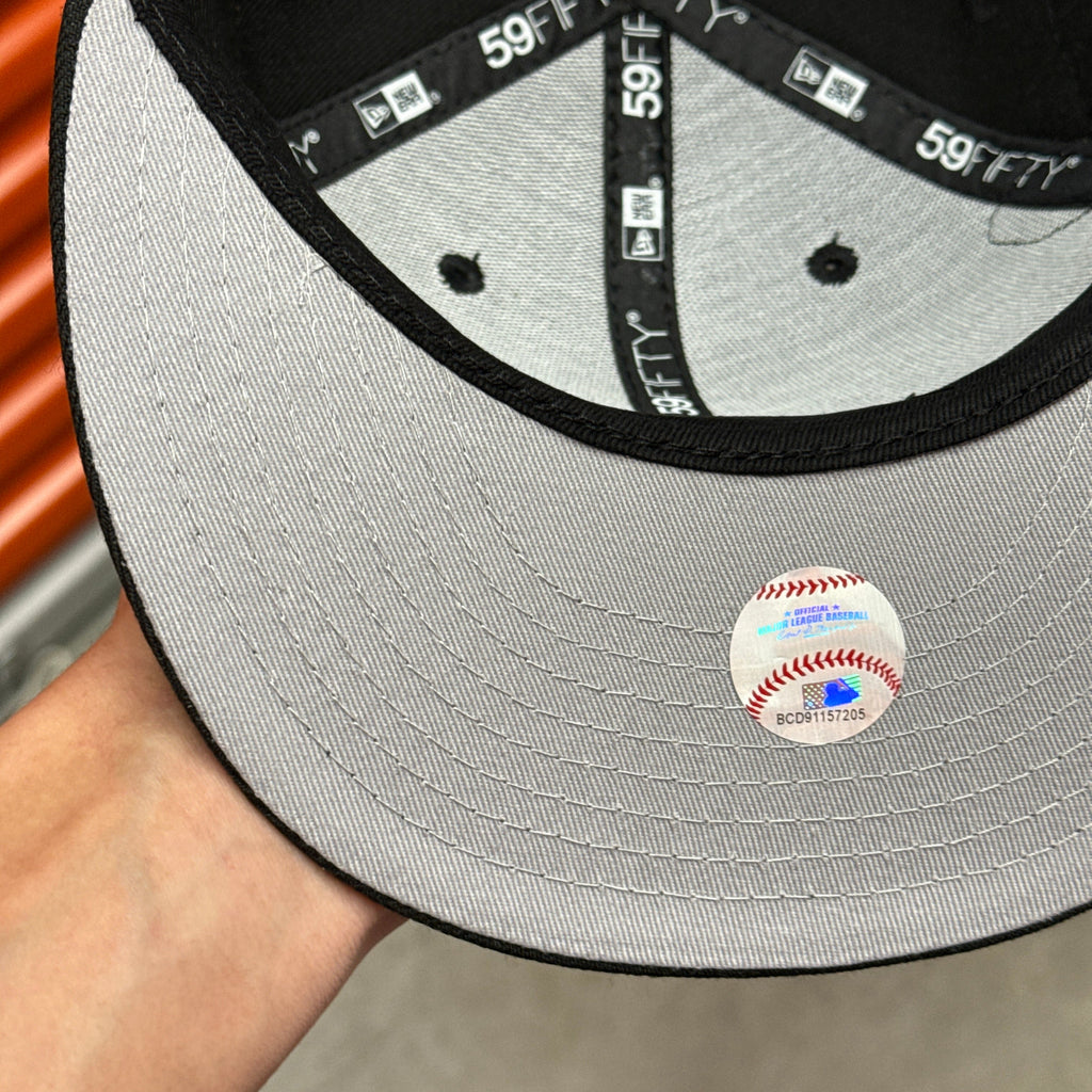 Jon Stan New York Yankees Black New Era Fitted Hat