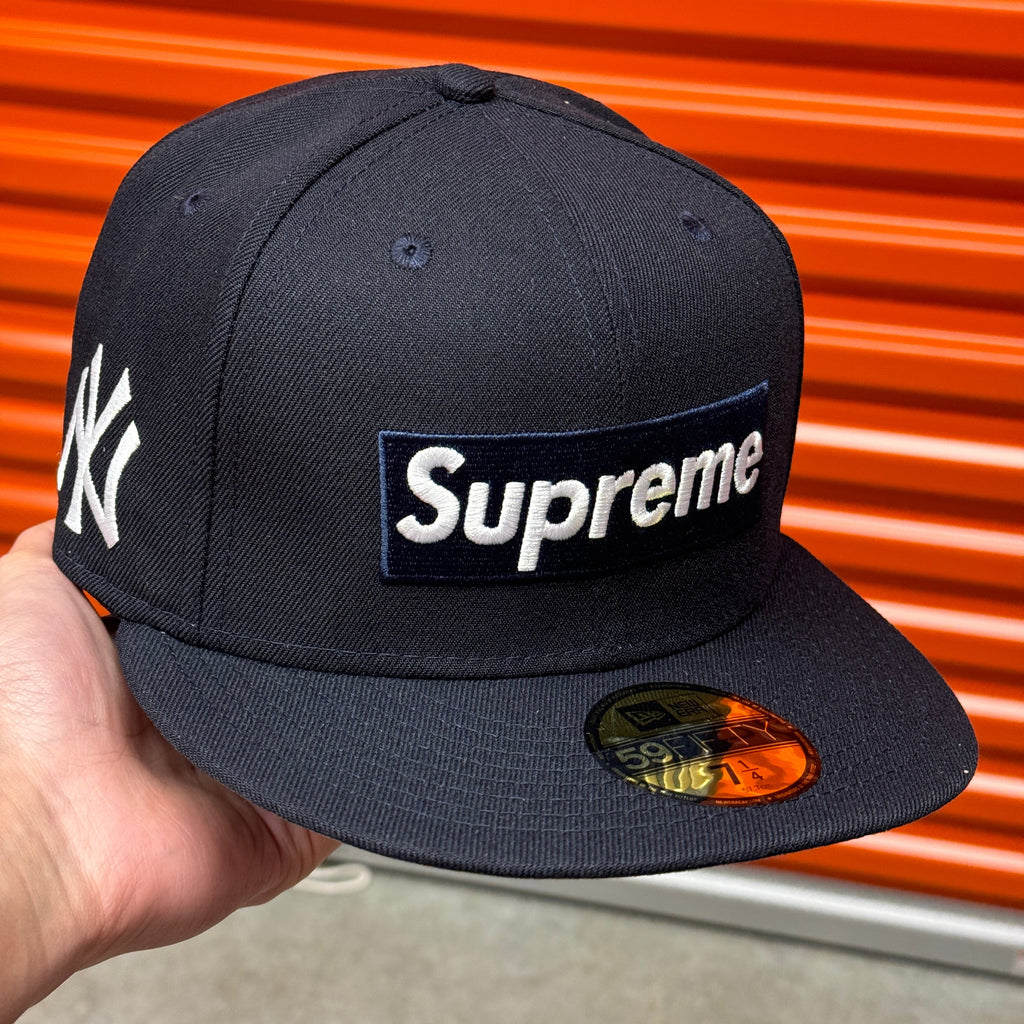 Supreme New York Yankees Navy New Era Fitted Hat
