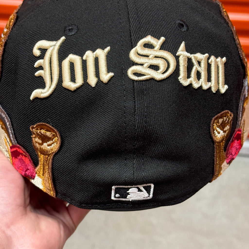 Jon Stan Chicago White Sox Black New Era Fitted Hat