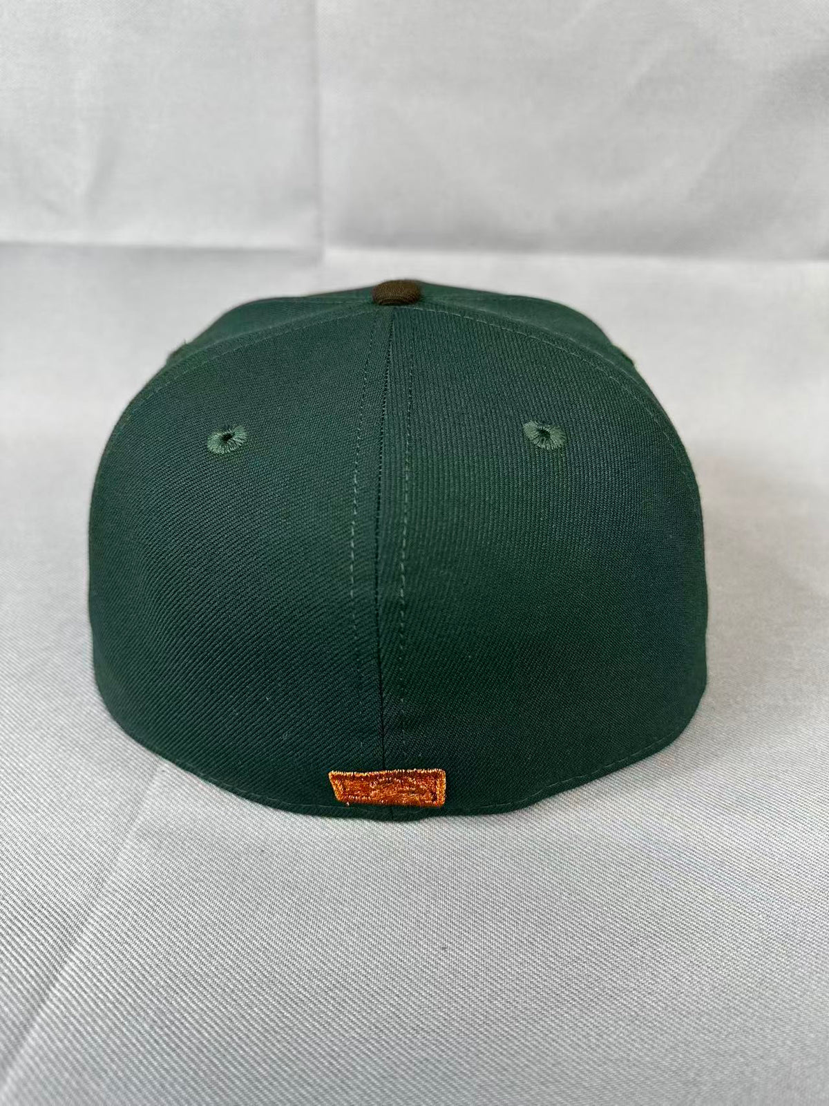 Green Brown Chief Wahoo 1995 Champions fitted hat, view 5