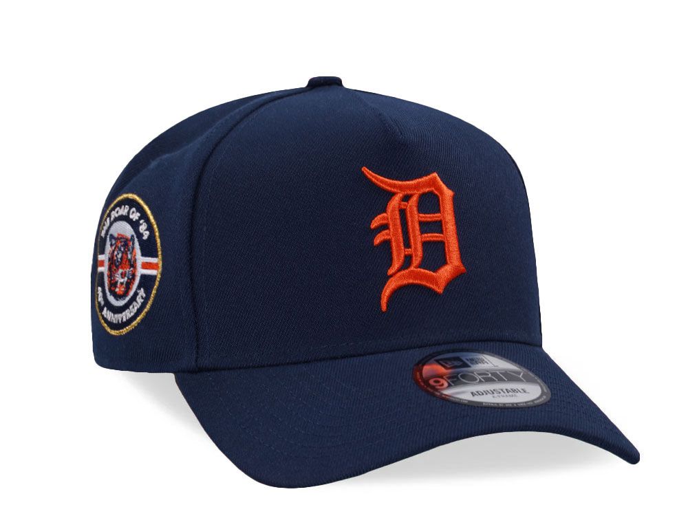 New Era Detroit Tigers The Roar Navy Prime Edition 9Forty A Frame Snapback Casquette