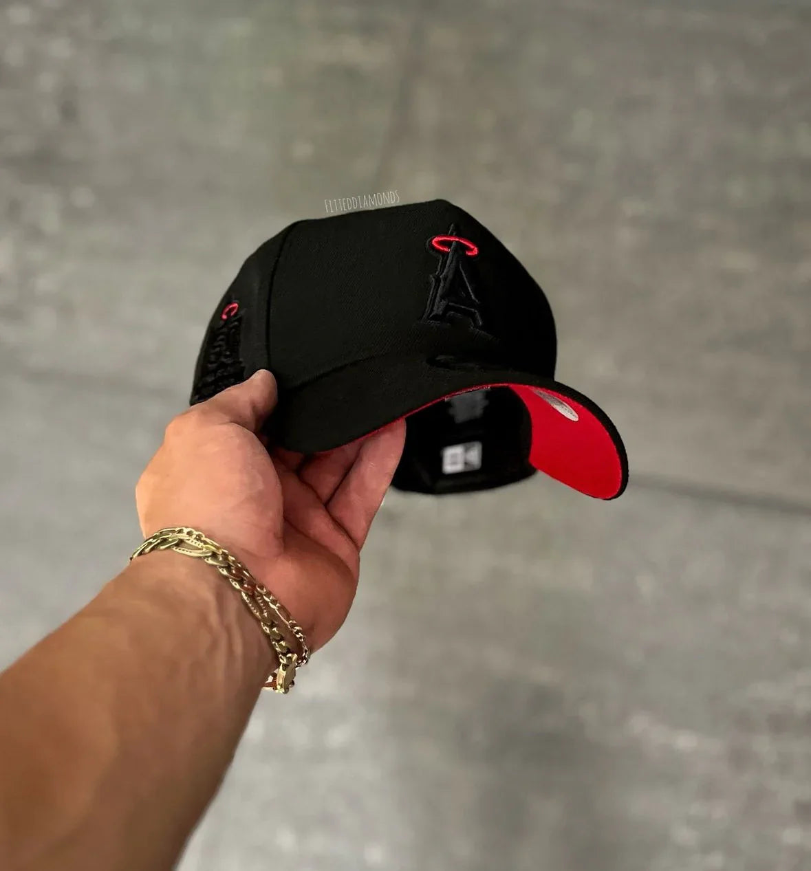 Angels 50th Anniversary New Era Fitted Hat