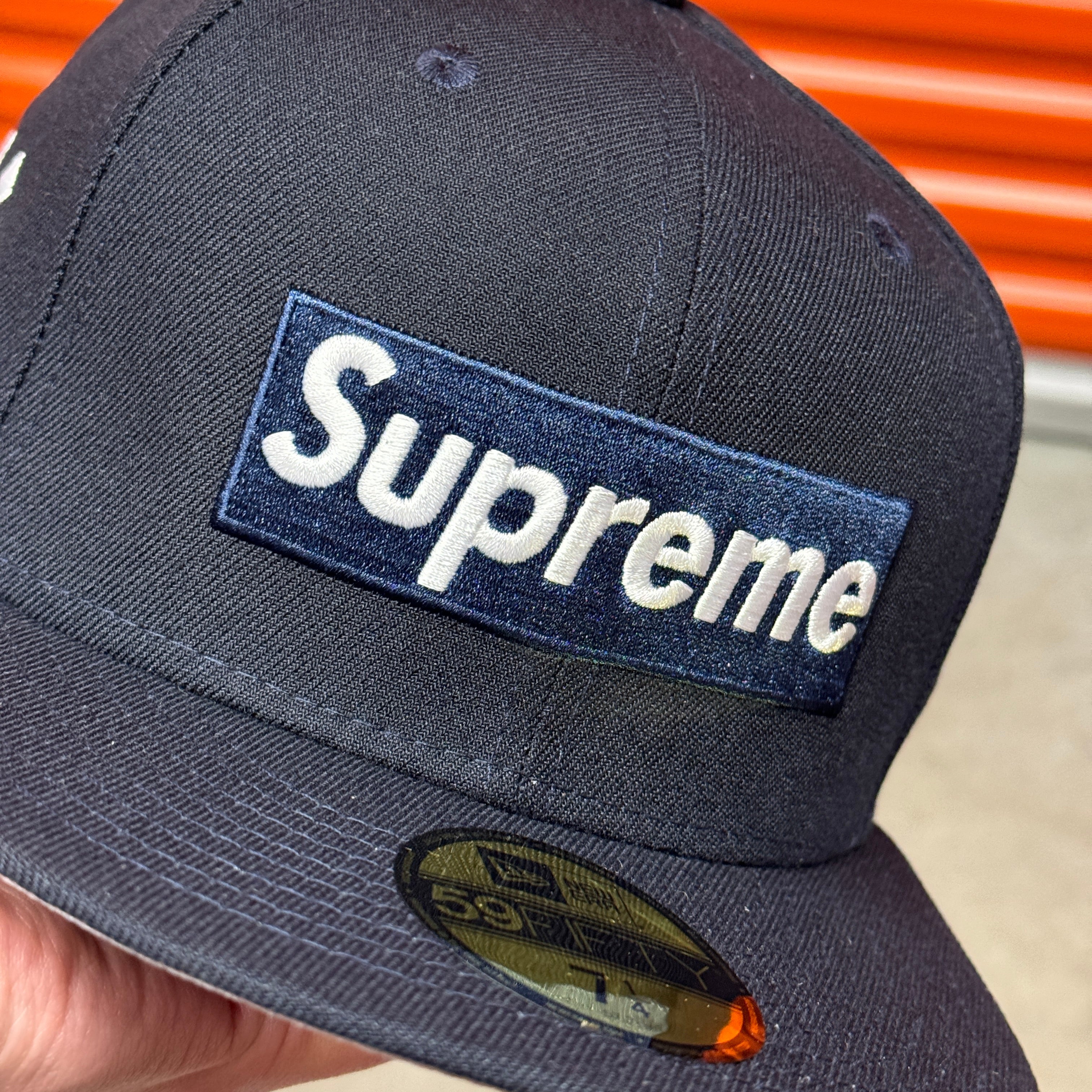 Supreme New York Yankees Navy New Era Fitted Hat