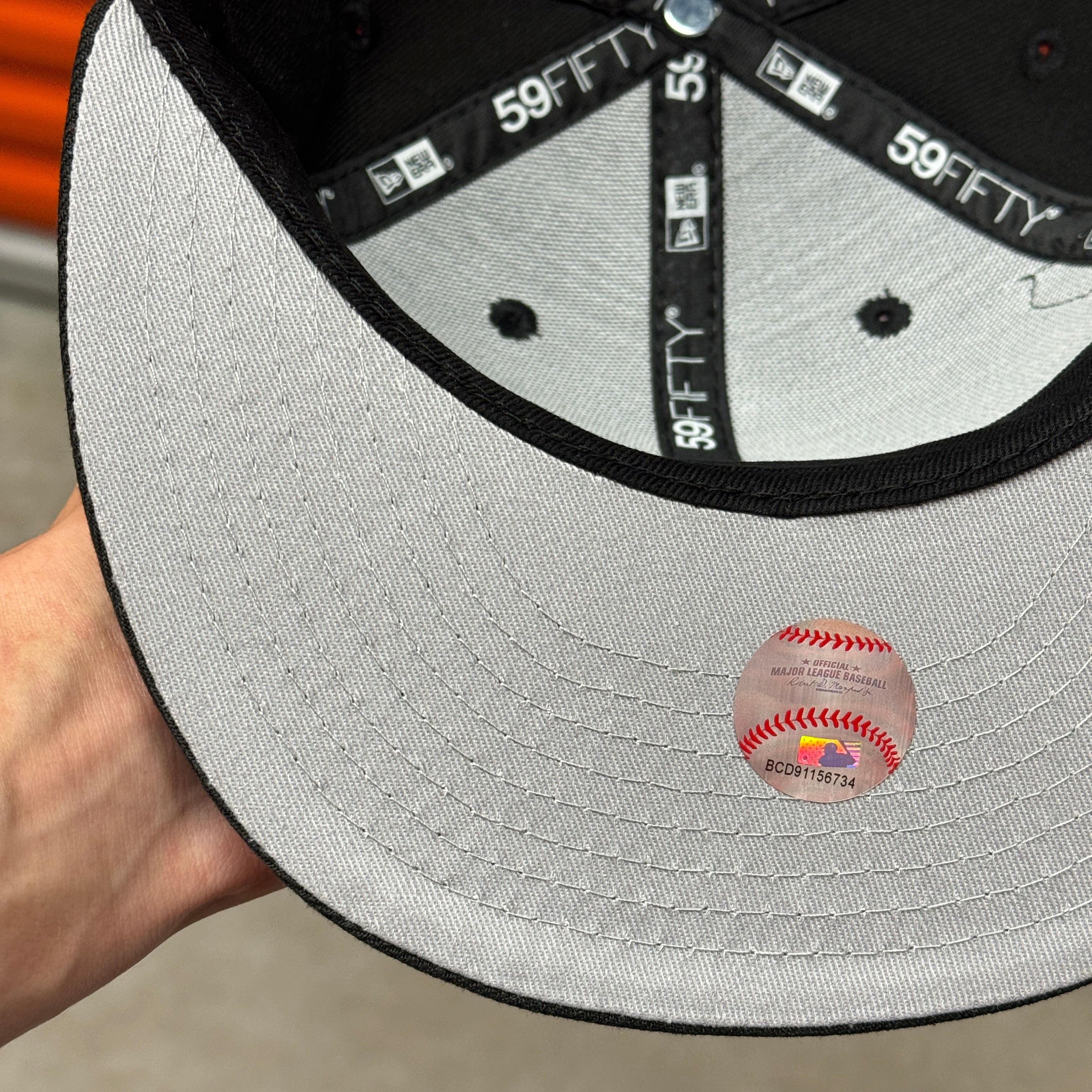 Jon Stan Chicago White Sox Black New Era Fitted Hat