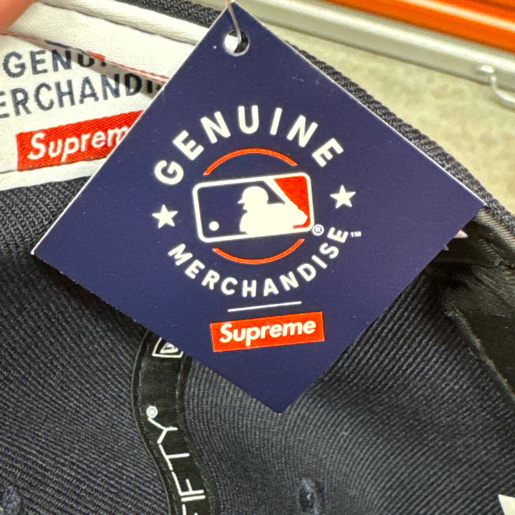 Supreme New York Yankees Navy New Era Fitted Hat
