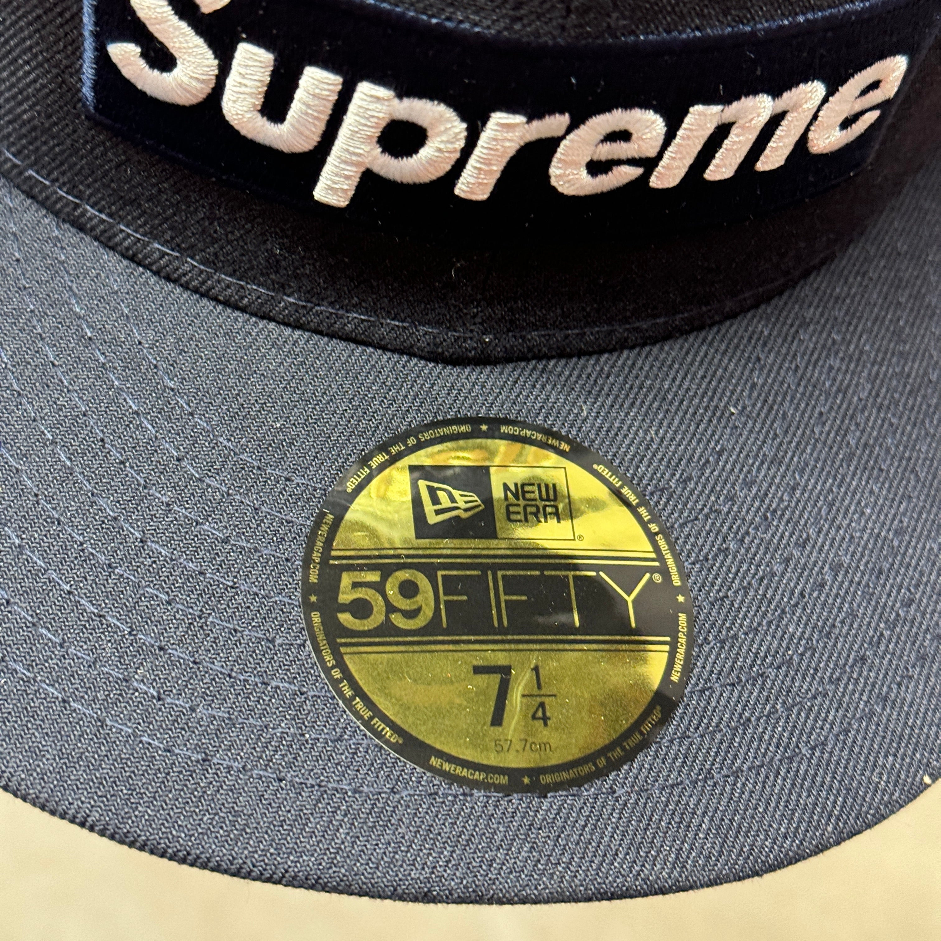 Supreme New York Yankees Navy New Era Fitted Hat