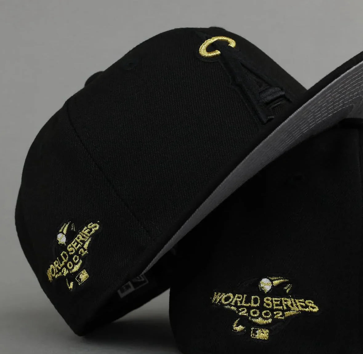 Angels 2002 World Series New Era Fitted Hat