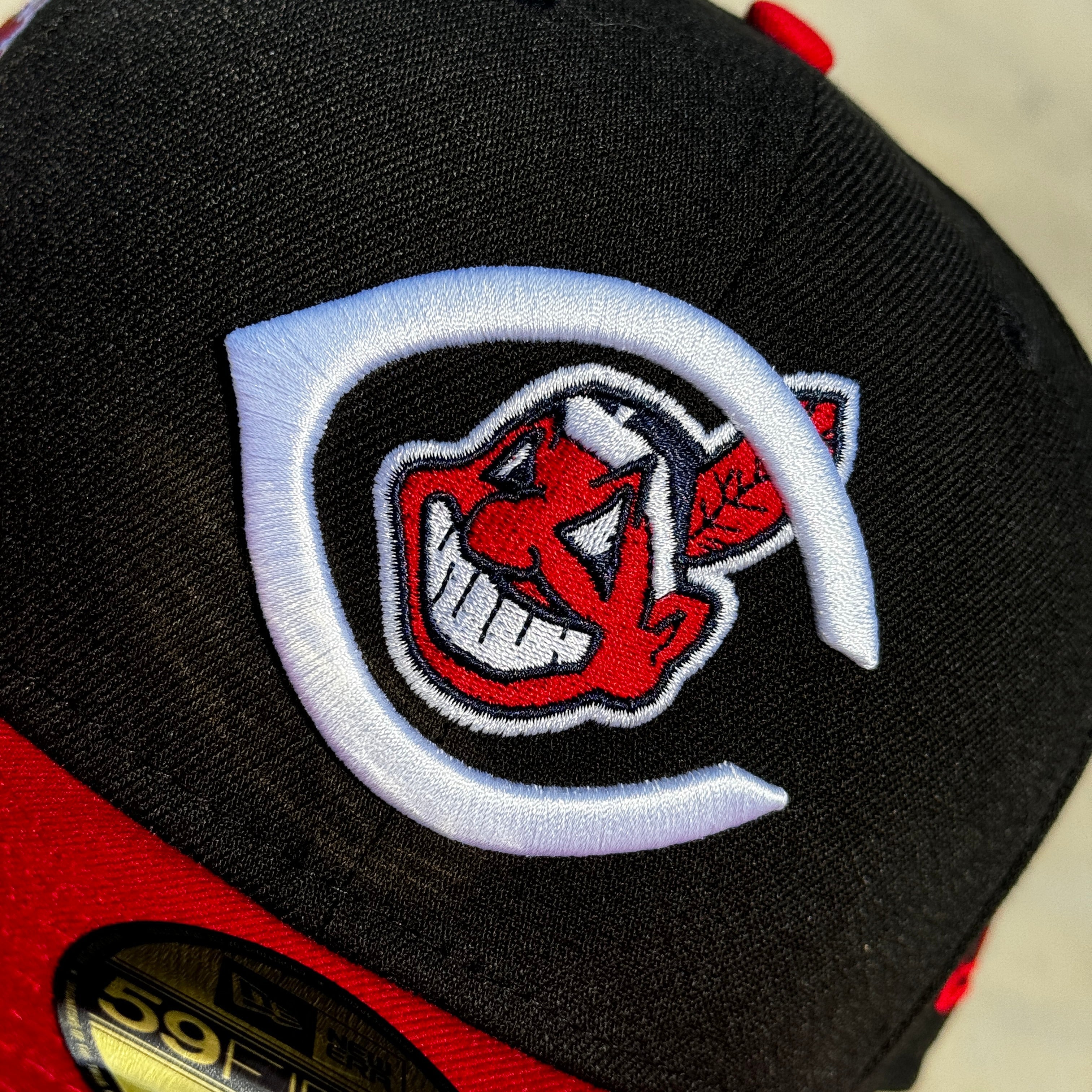 Cleveland Indians Chief Wahoo 100-Year New Era Fitted Hat