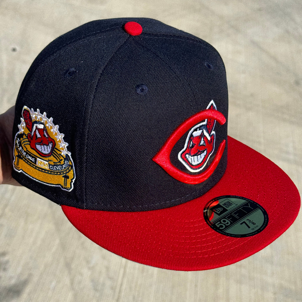 Cleveland Indians Chief Wahoo 1954 All-Star New Era Fitted Hat