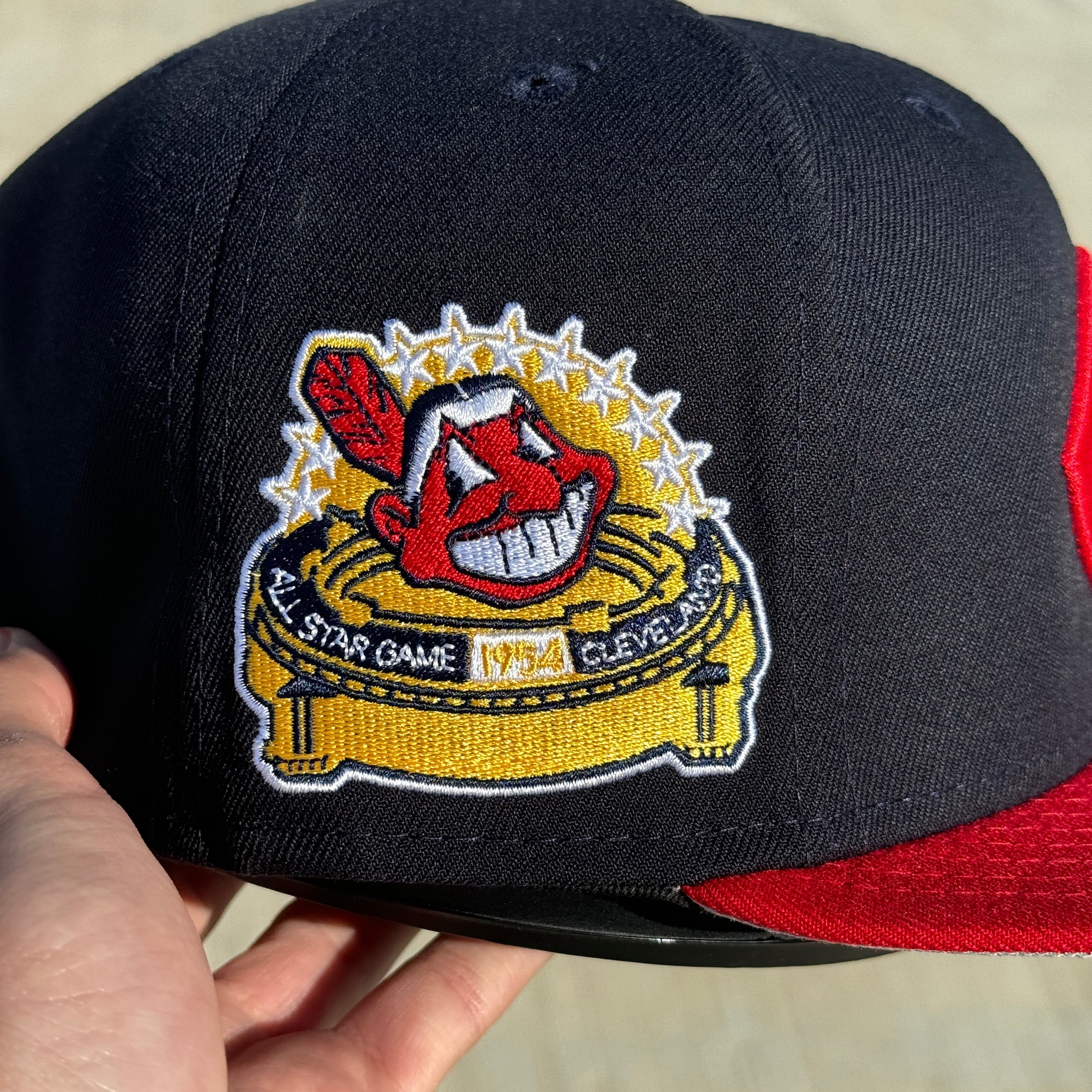 Cleveland Indians Chief Wahoo 1954 All-Star New Era Fitted Hat
