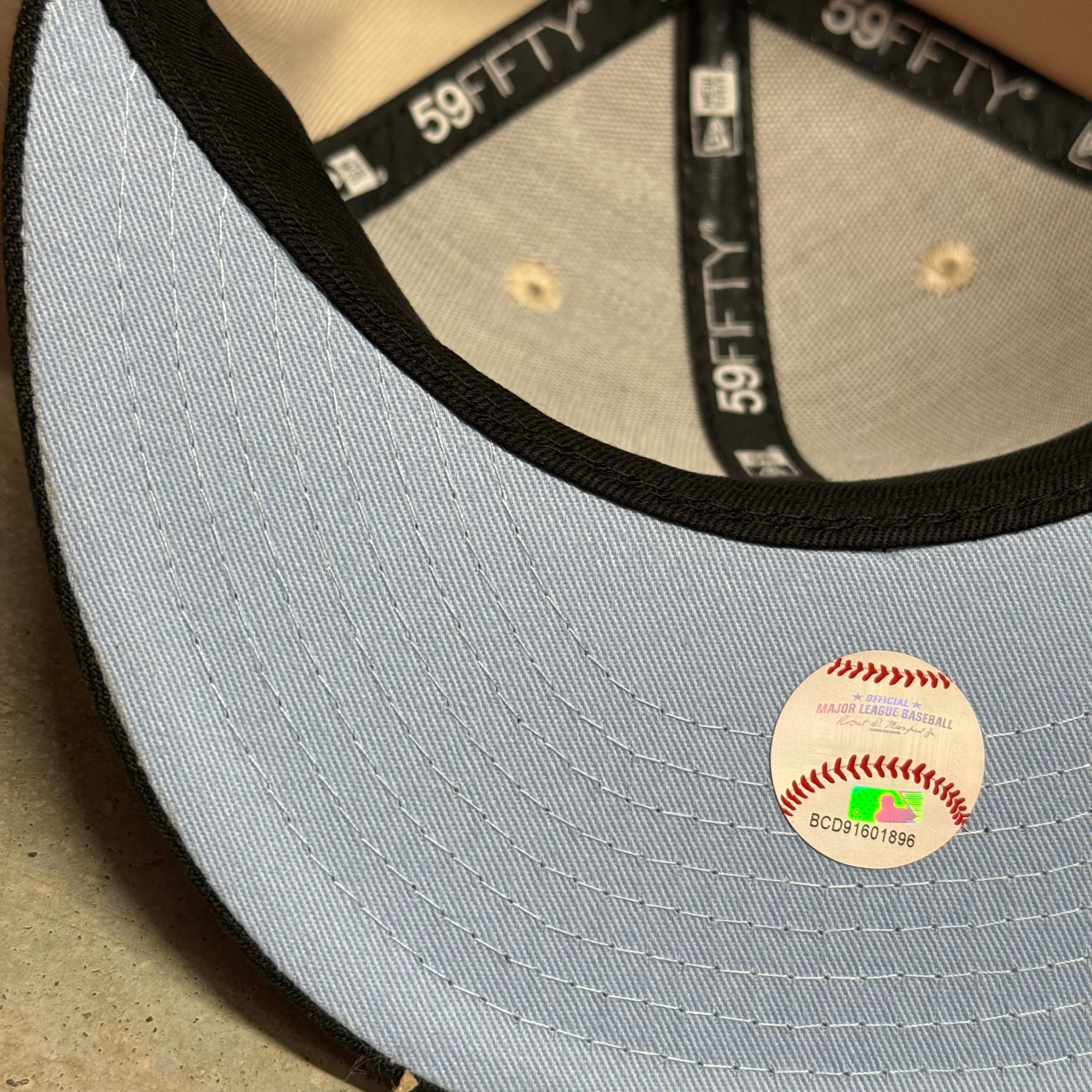 Chrome Black Icy Chief Wahoo Cleveland Indians Guardians Banned 1954 All Star Game New Era Fitted Hat Cap