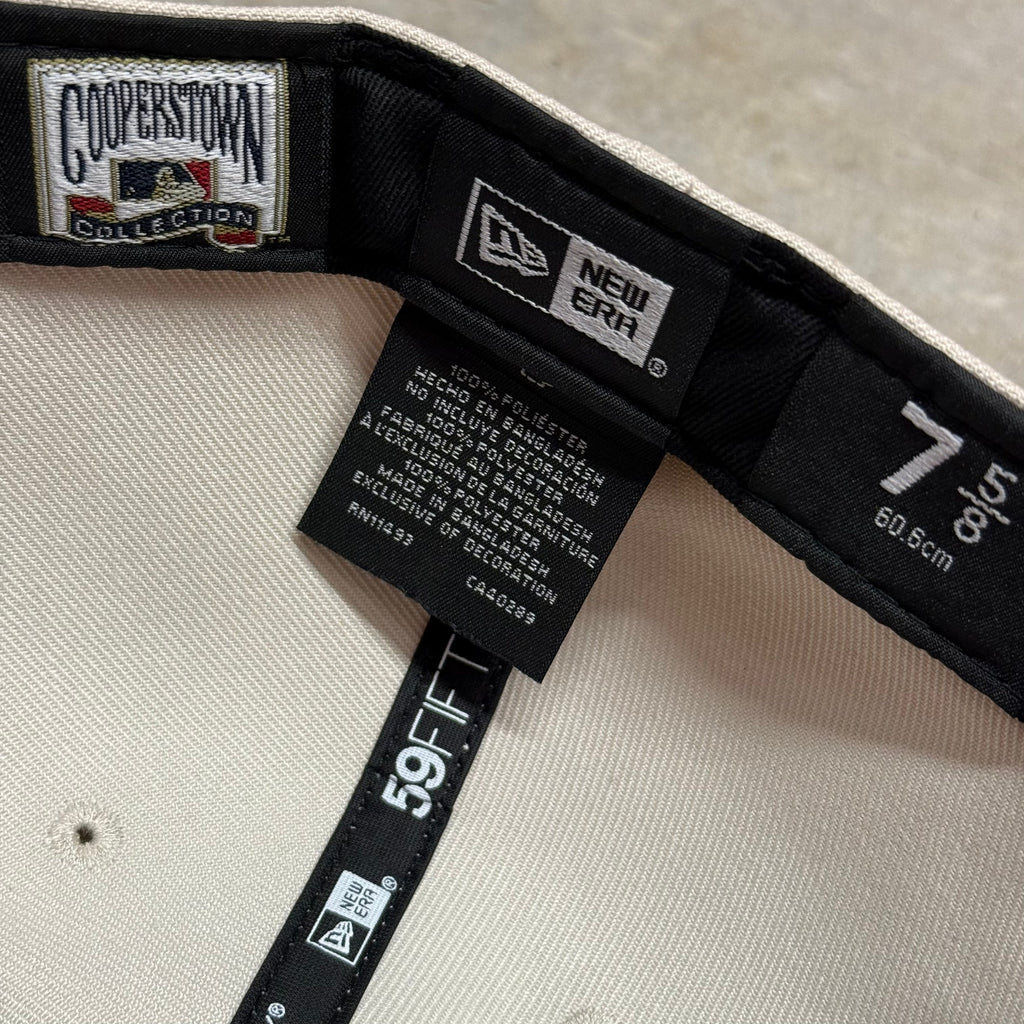 Chrome Black Icy Chief Wahoo Cleveland Indians Guardians Banned 1954 All Star Game New Era Fitted Hat Cap