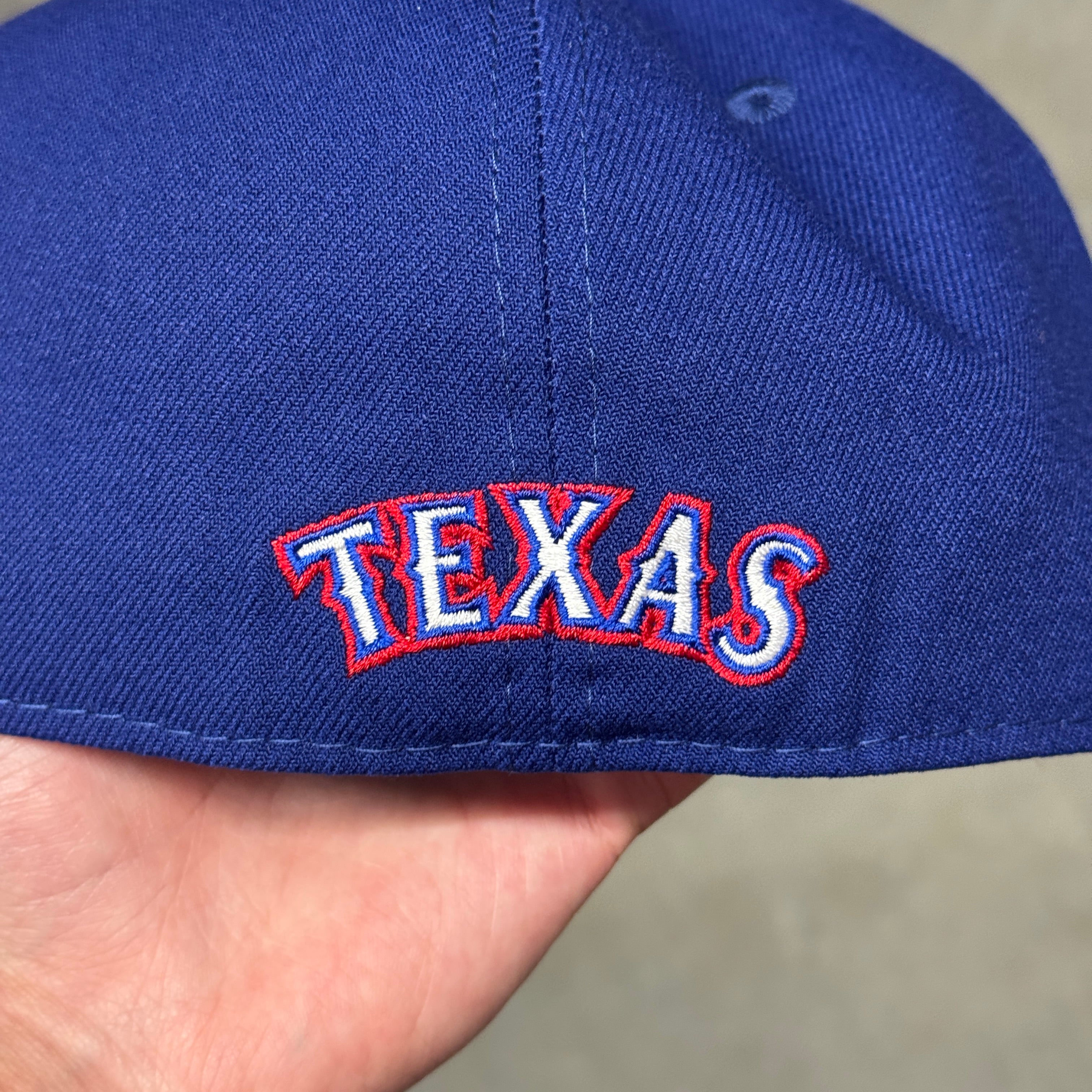 Texas TETAS Rangers Banned New Era Hat Viral 59Fifty Overlap Fitted Hat Cap