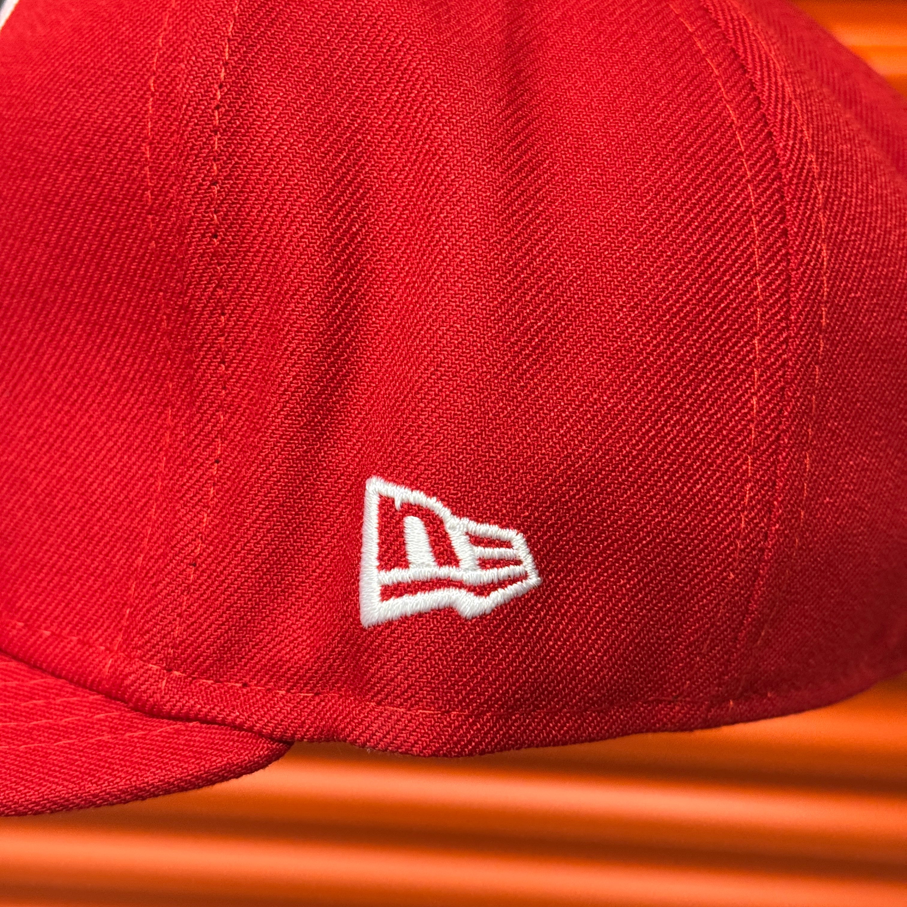 Red Chief Wahoo Banned Cleveland Indians Guardians 1954 ASG New Era Fitted Hat Cap Rare