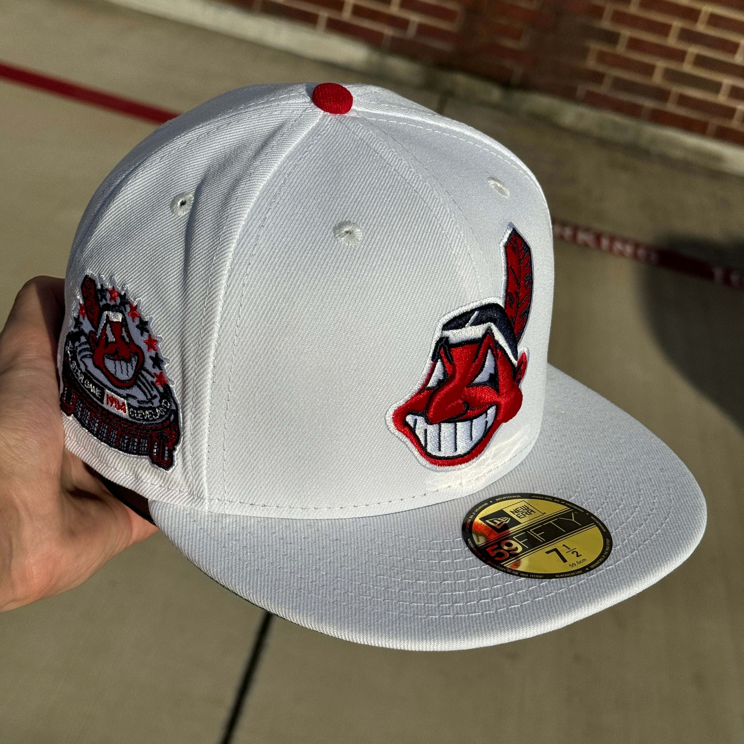 Cleveland Indians Chief Wahoo 1954 All-Star New Era Fitted Hat