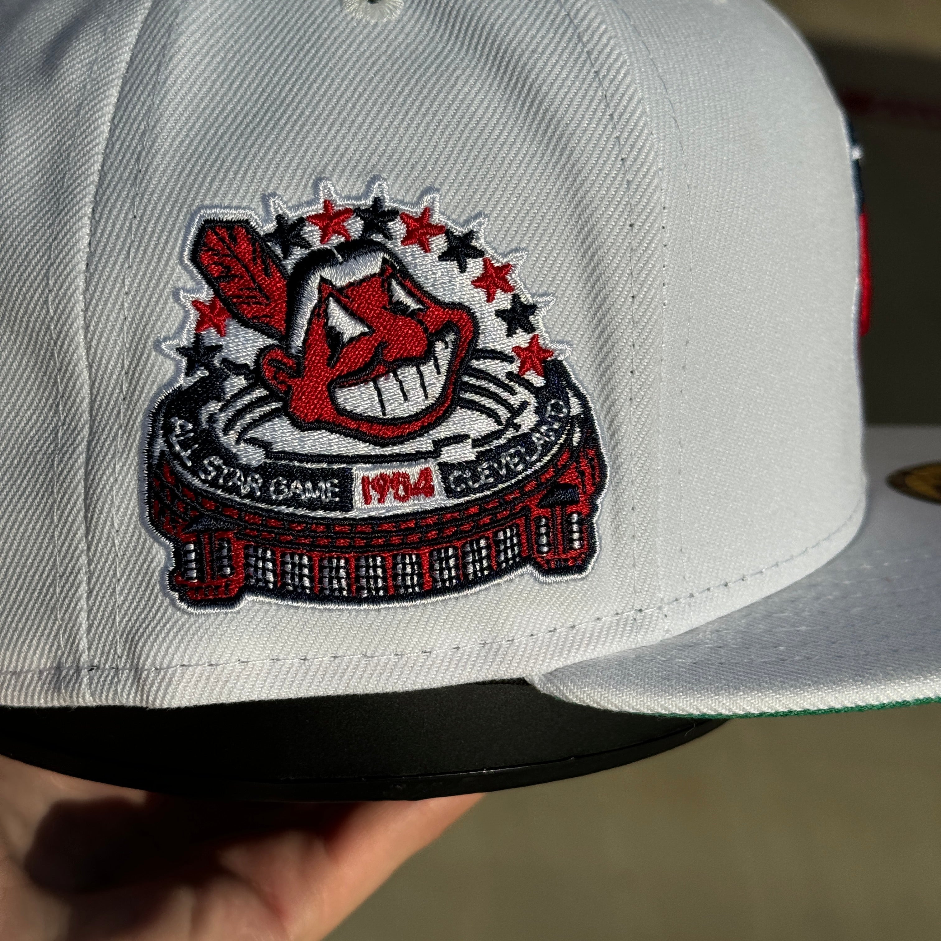 Cleveland Indians Chief Wahoo 1954 All-Star New Era Fitted Hat