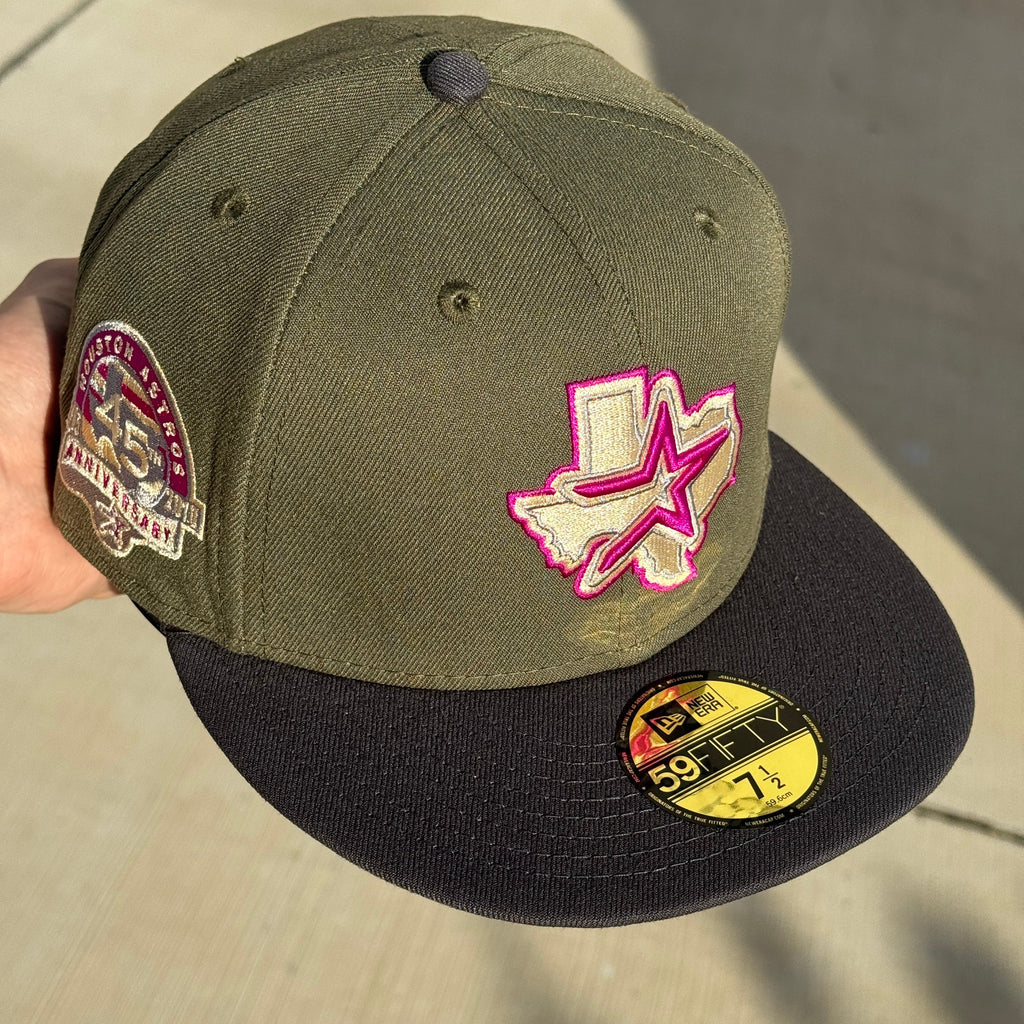 Astros 45th Anniversary Mossy Haze New Era Fitted