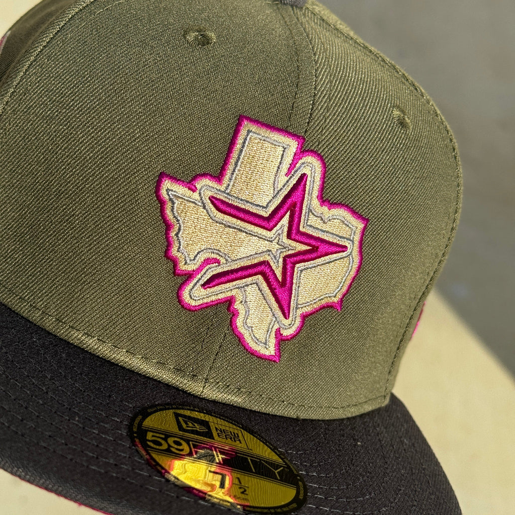 Astros 45th Anniversary Mossy Haze New Era Fitted
