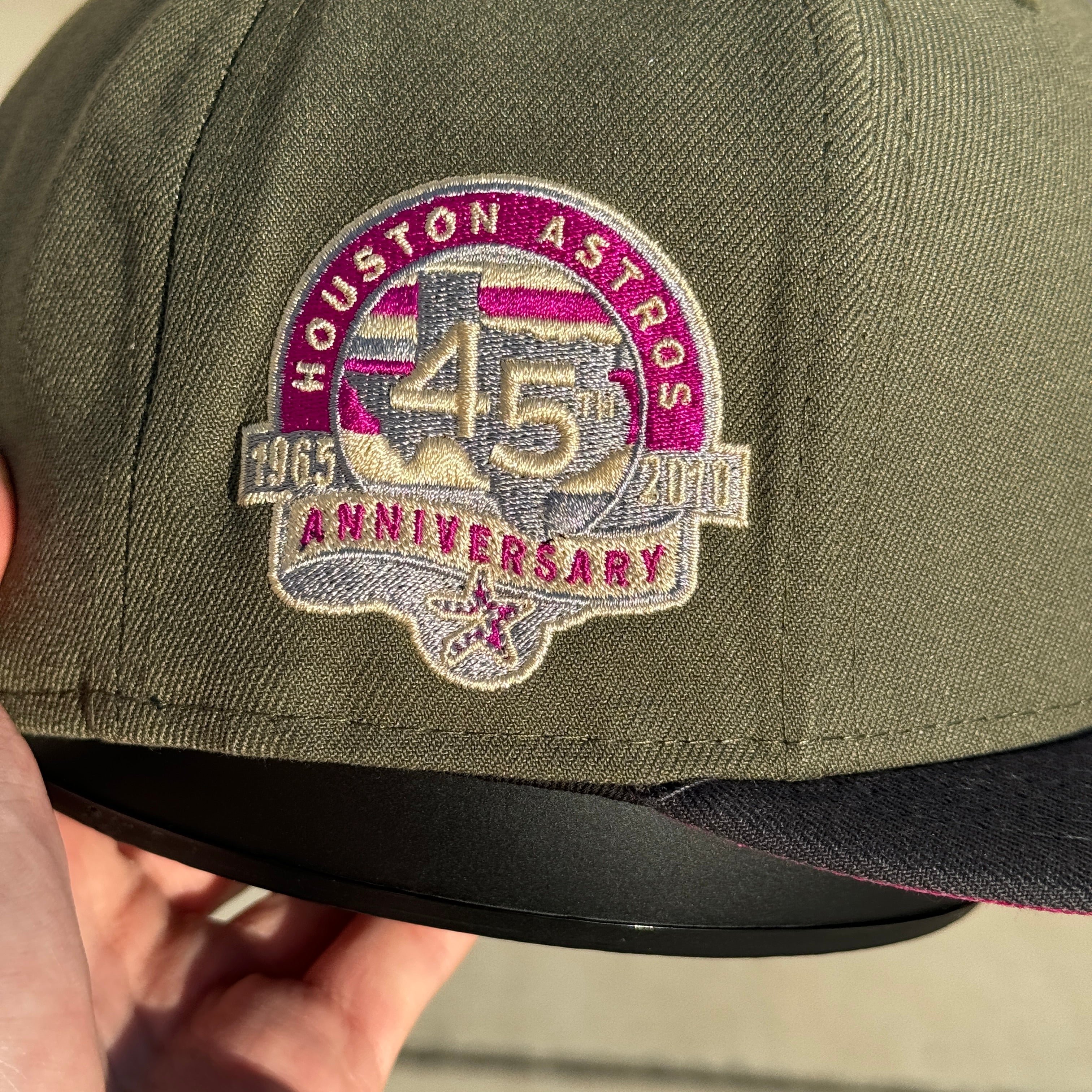 Astros 45th Anniversary Mossy Haze New Era Fitted