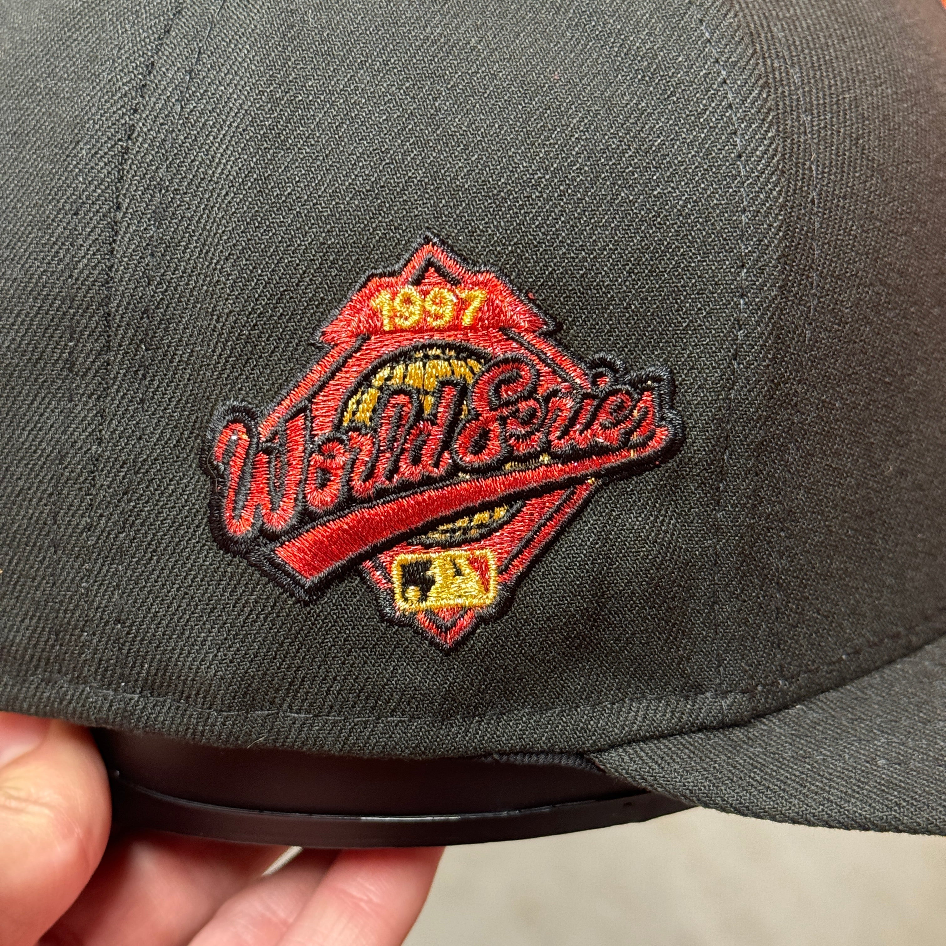 Cleveland Indians Chief Wahoo 1997 World Series New Era Fitted Hat