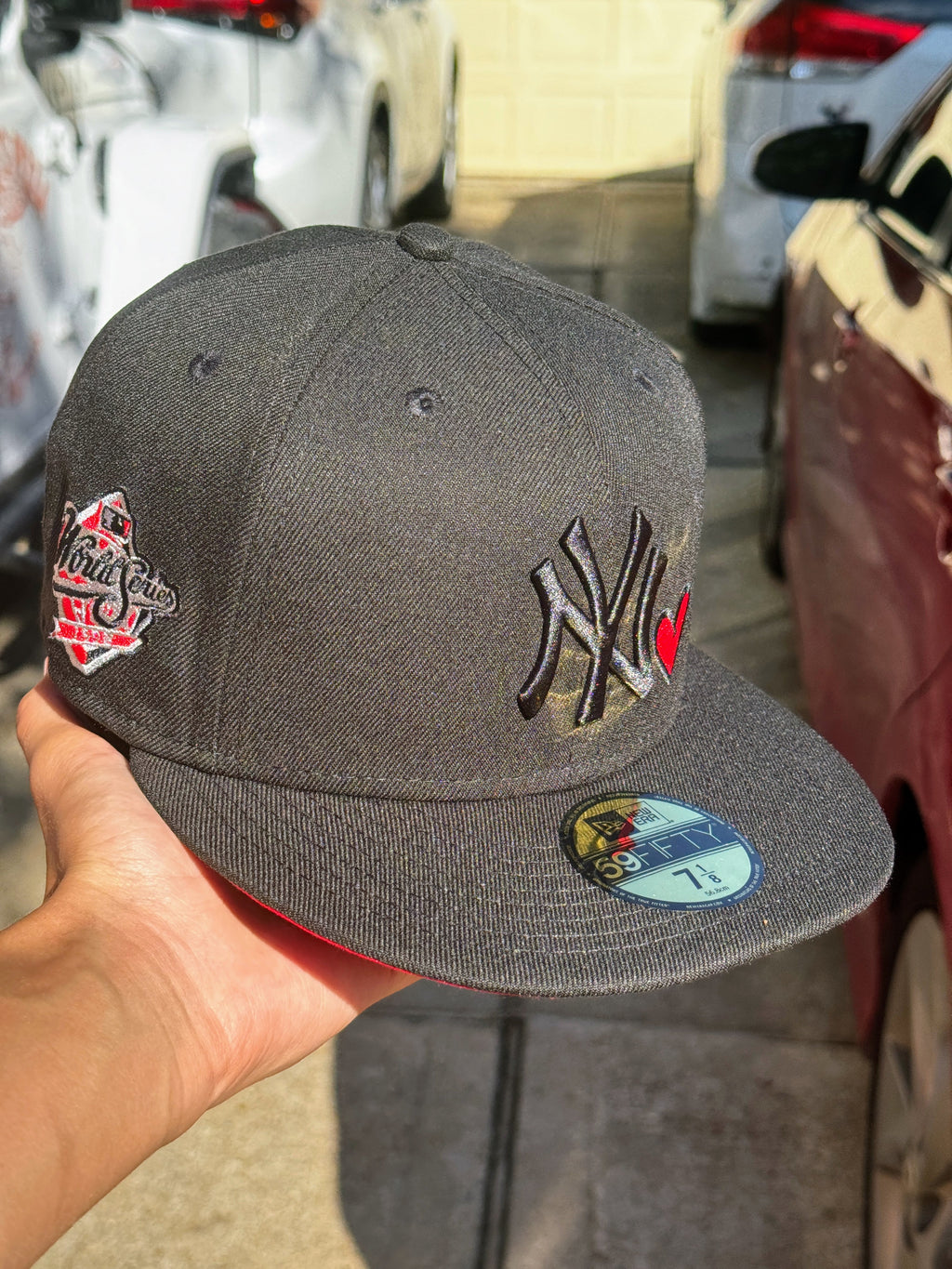 Yankees 1998 Heart World Series New Era Fitted Hat