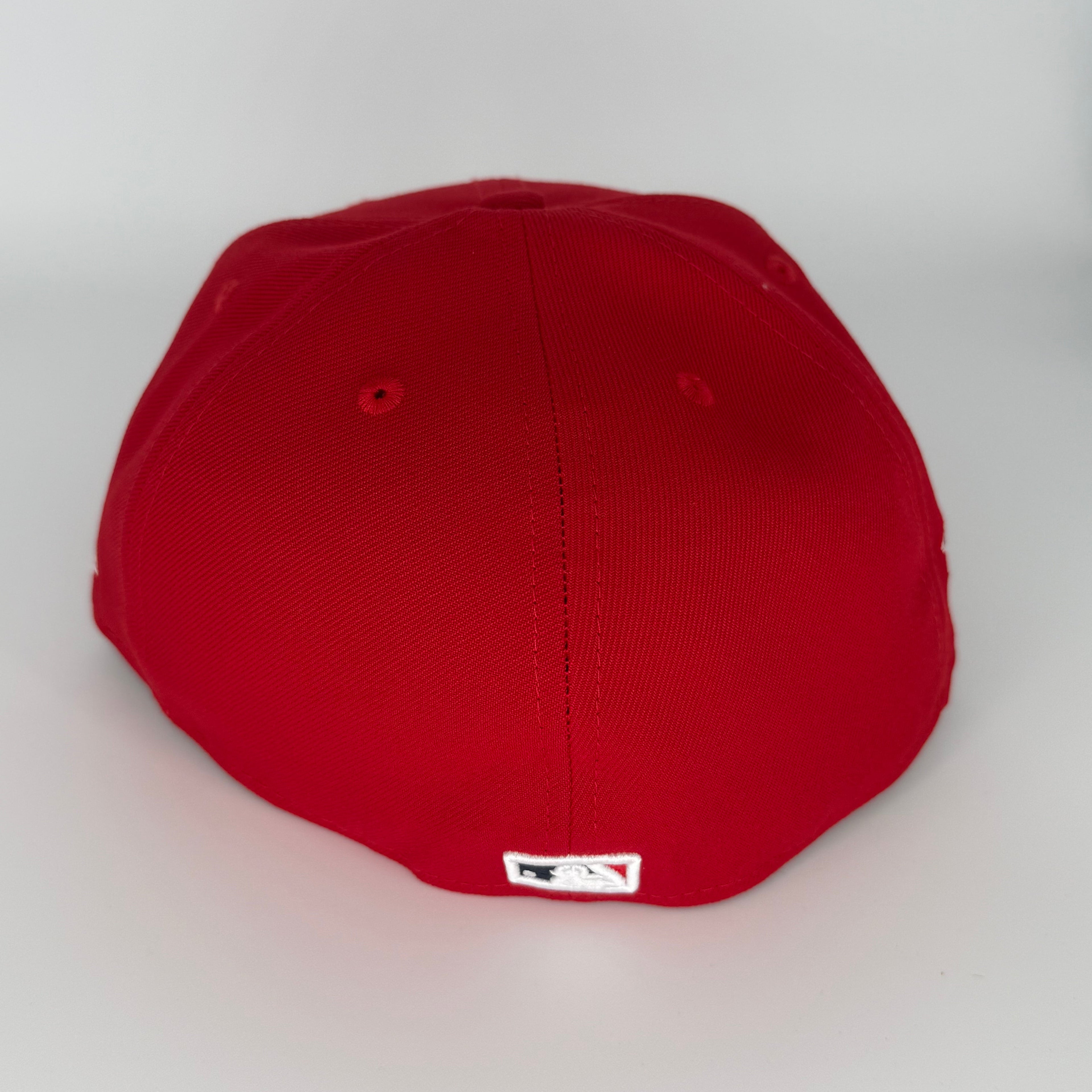 Red Chief Wahoo Banned Cleveland Indians Guardians 1995 World Series Rare Fitted Banned