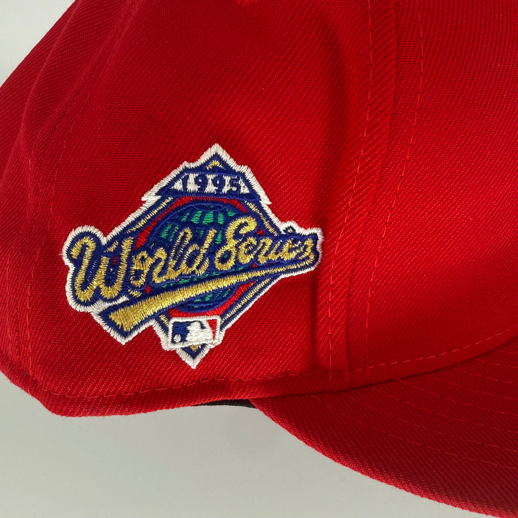 Cleveland Indians Swinging Wahoo 1995 World Series New Era Fitted Hat