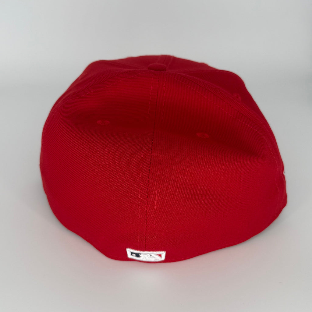 Cleveland Indians Swinging Wahoo 1995 World Series New Era Fitted Hat