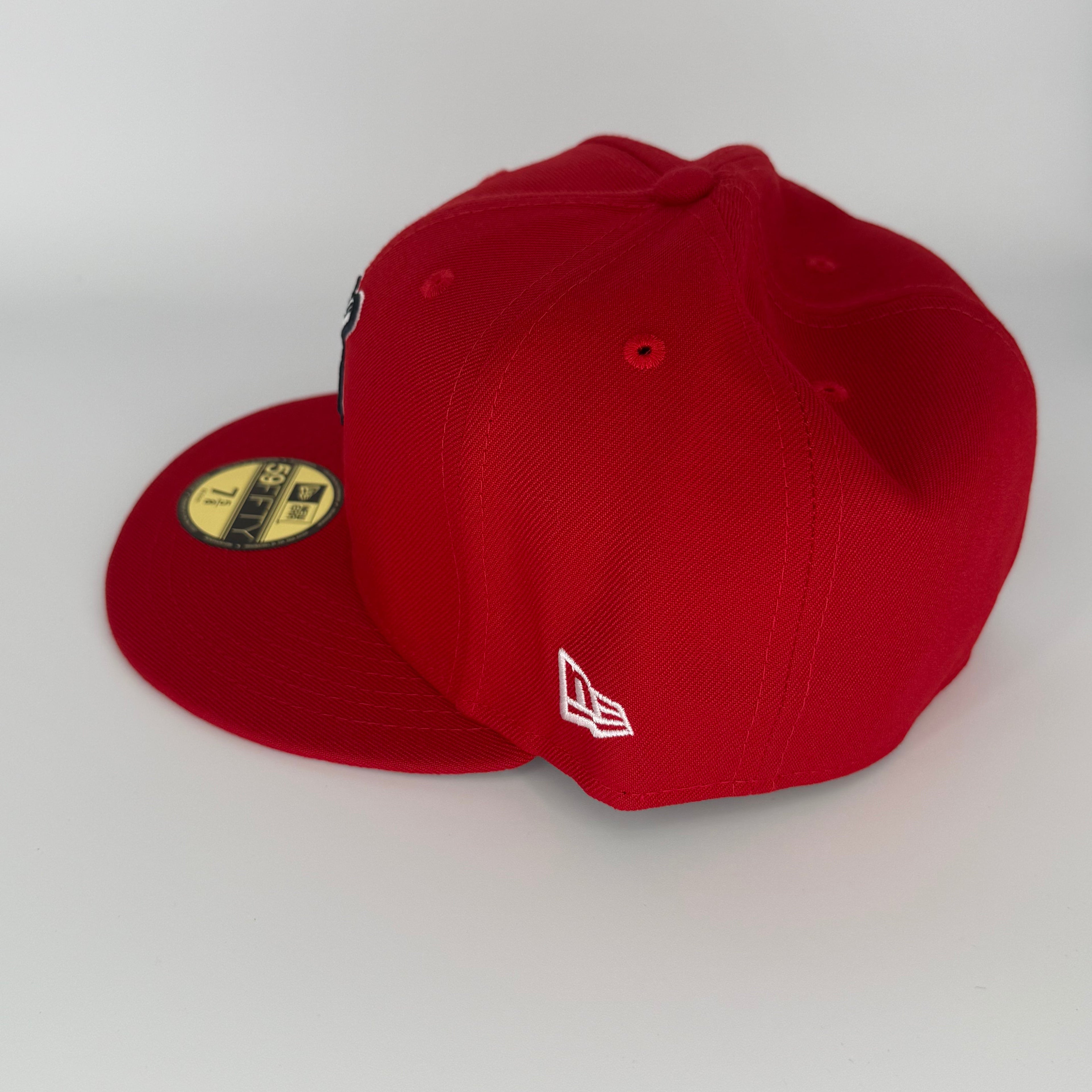 Cleveland Indians Swinging Wahoo 1995 World Series New Era Fitted Hat