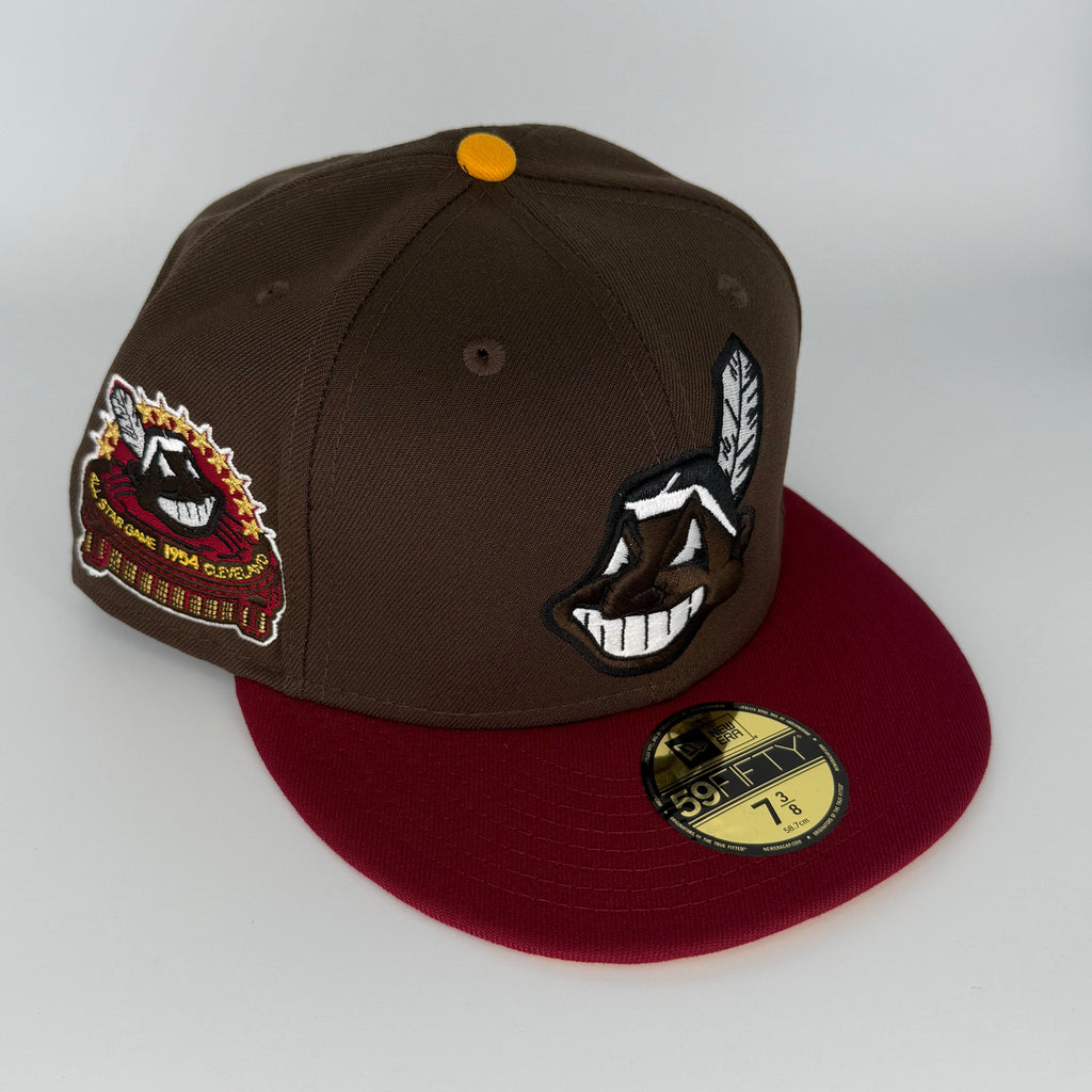 Cleveland Indians Chief Wahoo 1954 All-Star New Era Fitted Hat