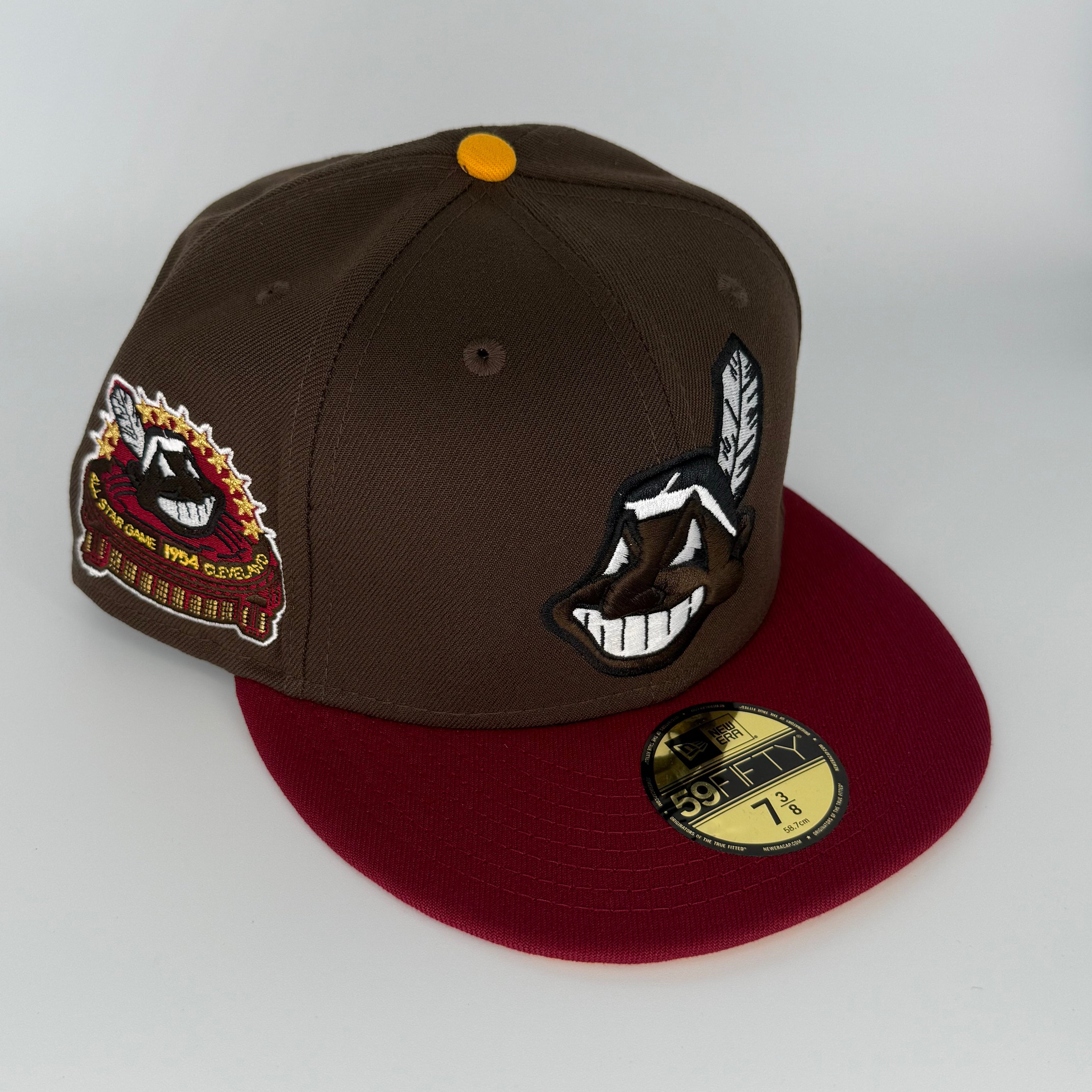 Cleveland Indians Chief Wahoo 1954 All-Star New Era Fitted Hat