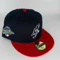 Cleveland Indians Swinging Wahoo 1995 World Series New Era Fitted Hat