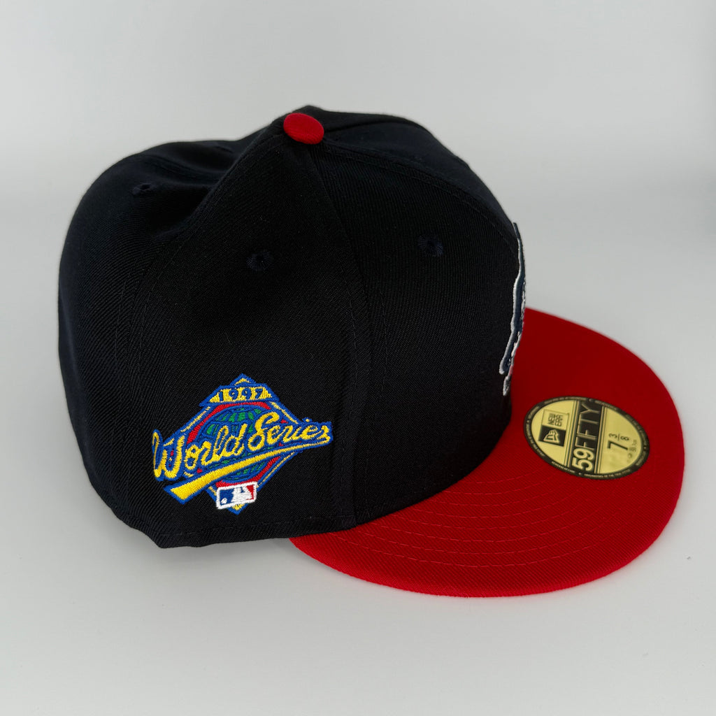 Cleveland Indians Swinging Wahoo 1995 World Series New Era Fitted Hat
