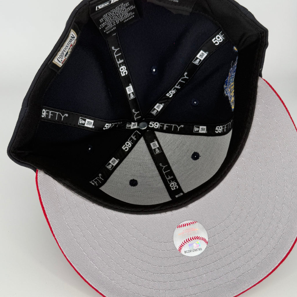 Cleveland Indians Swinging Wahoo 1995 World Series New Era Fitted Hat