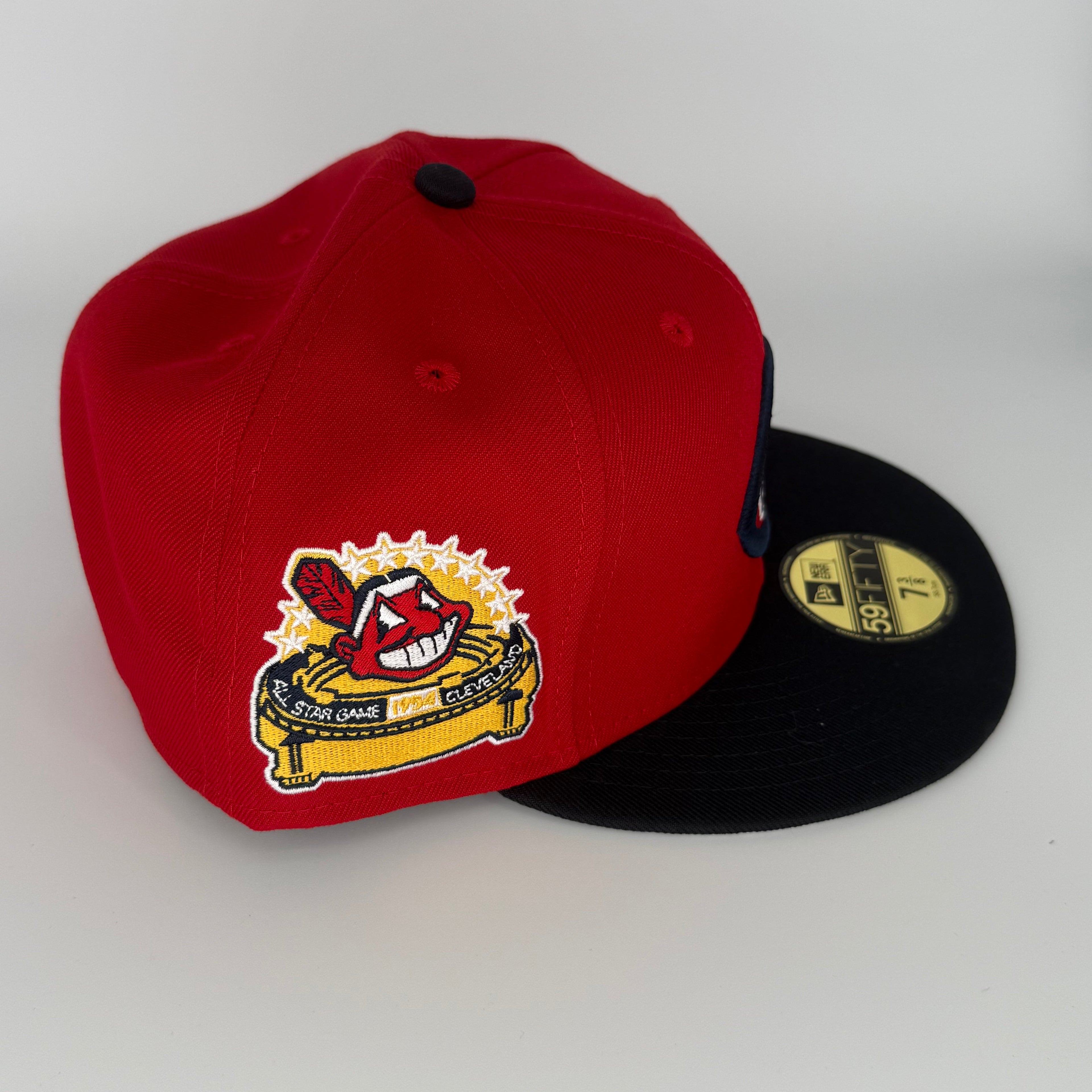 Cleveland Indians Chief Wahoo 1954 All-Star New Era Fitted Hat