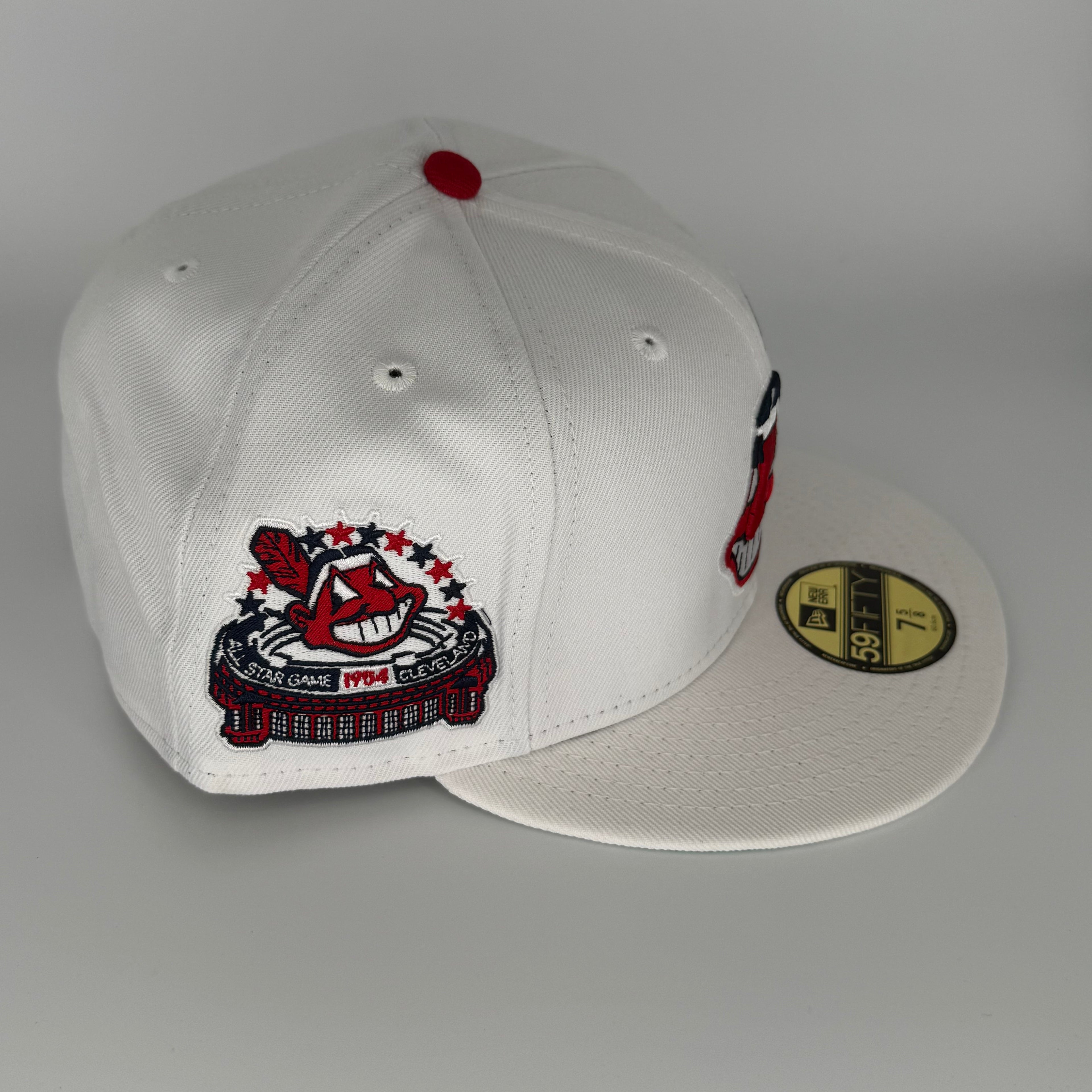 Cleveland Indians Chief Wahoo 1954 All-Star New Era Fitted Hat
