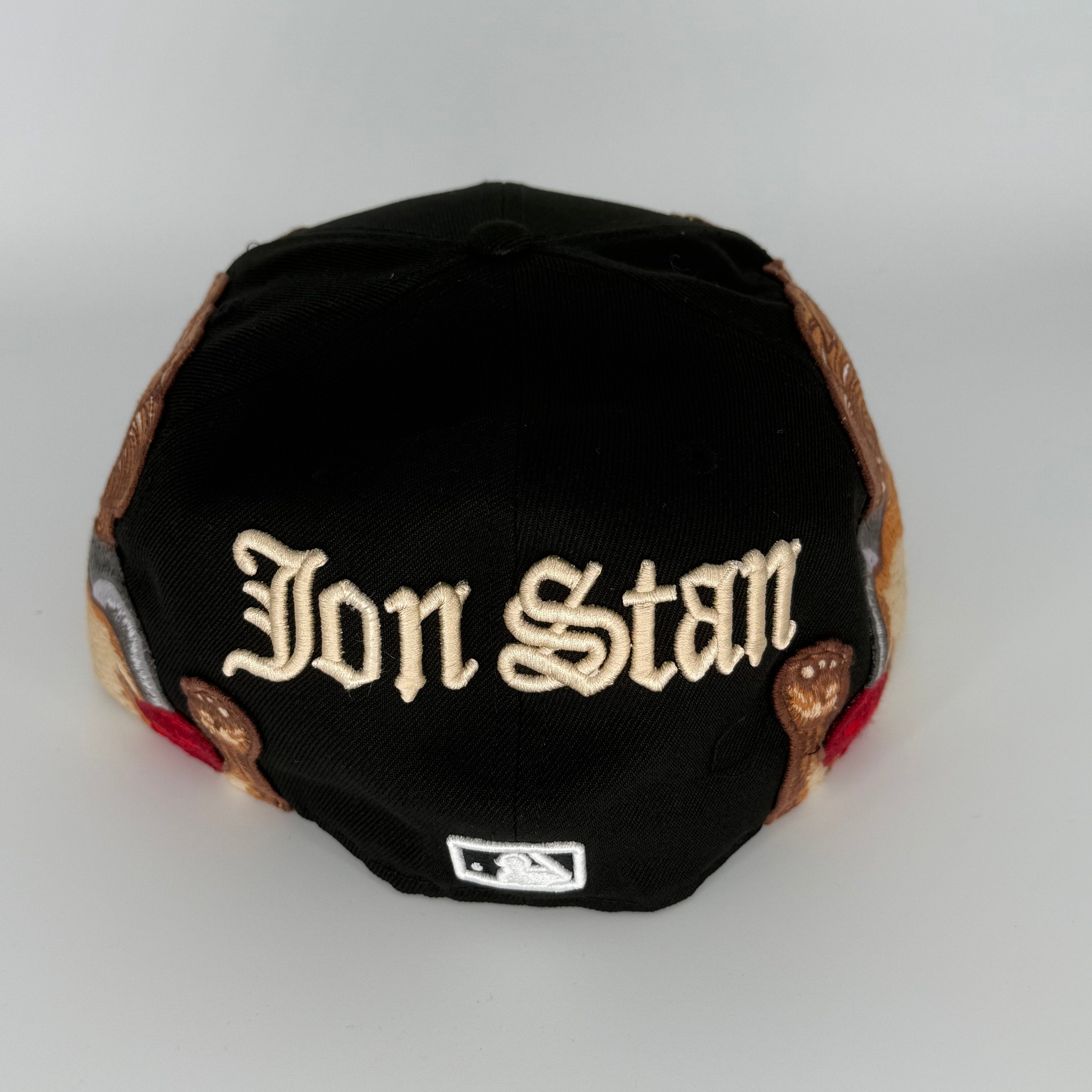 Jon Stan New York Yankees Black New Era Fitted Hat