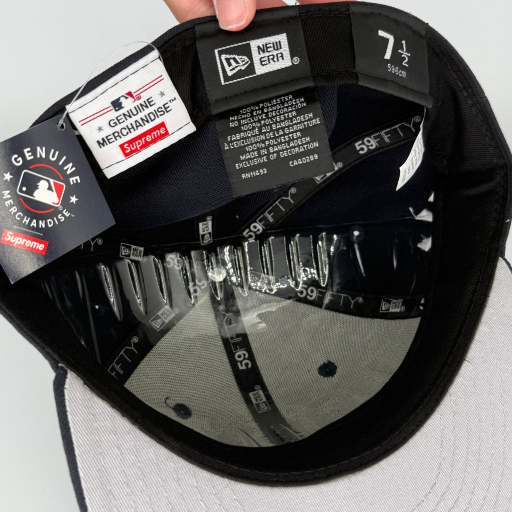 Supreme New York Yankees Navy New Era Fitted Hat