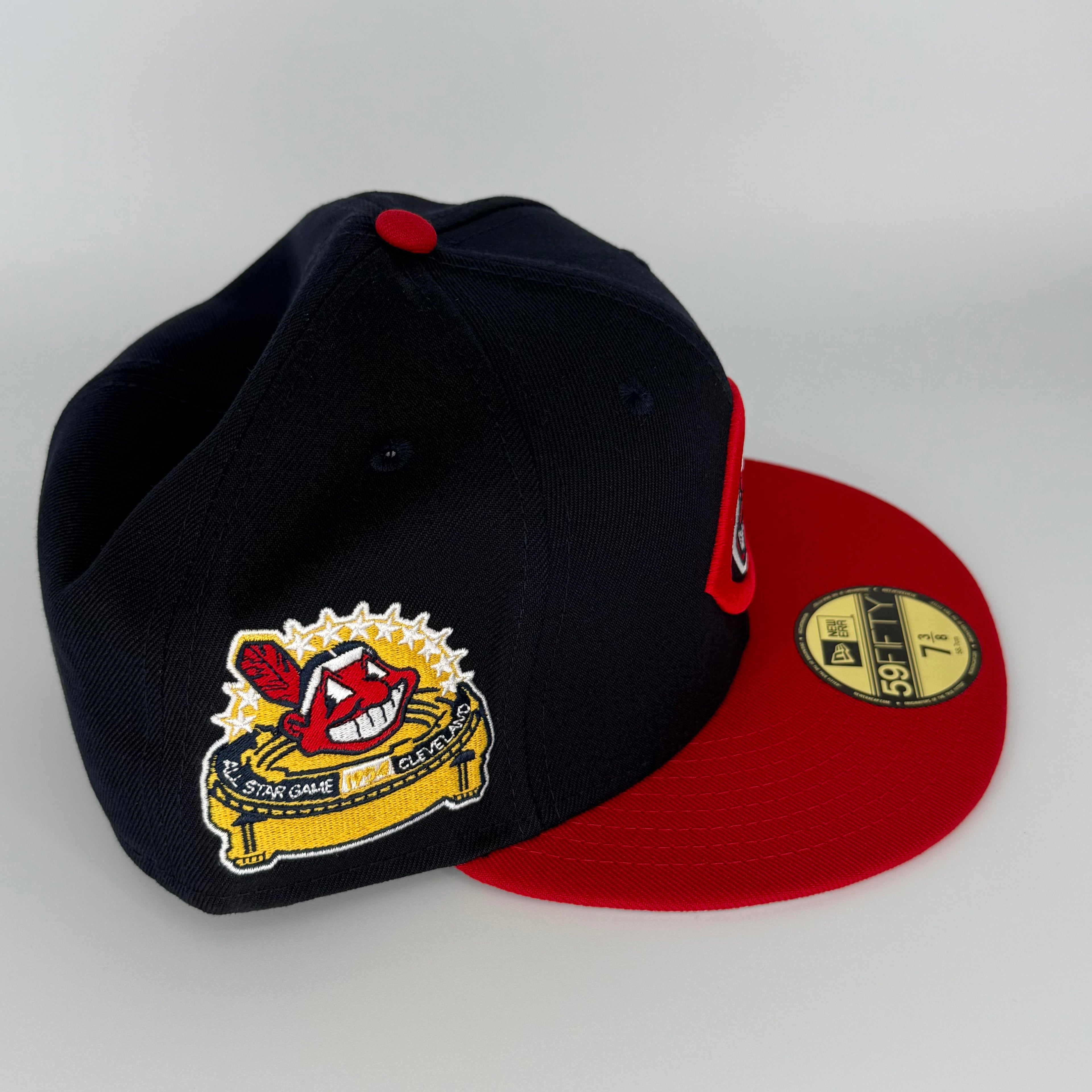 Cleveland Indians Chief Wahoo 1954 All-Star New Era Fitted Hat