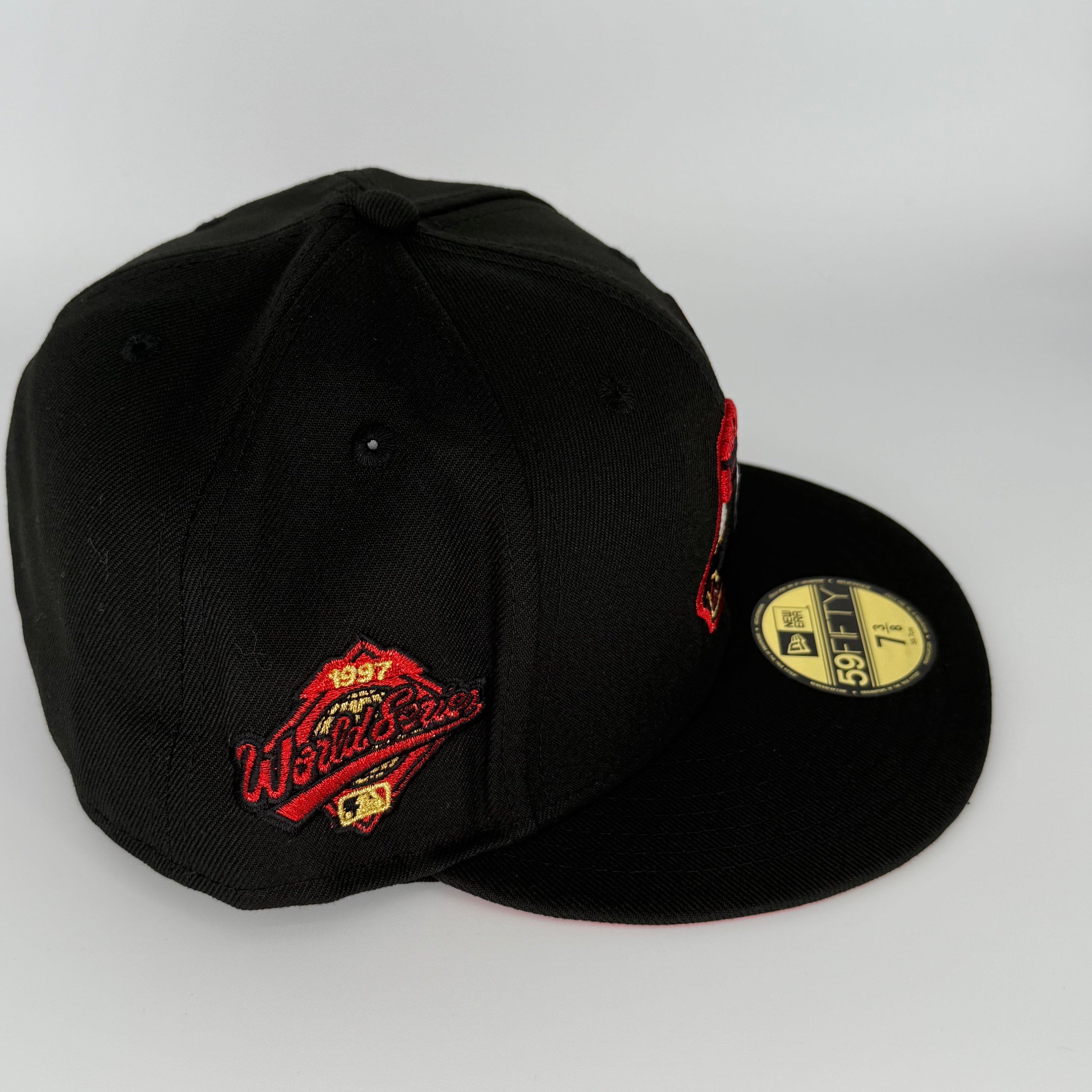 Cleveland Indians Chief Wahoo 1997 World Series New Era Fitted Hat