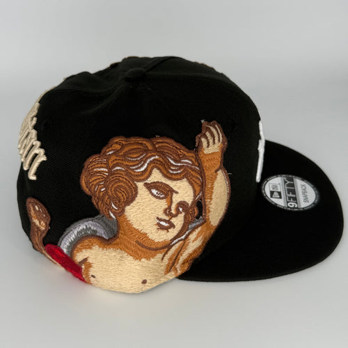 Black New York NY Yankees SNAPBACK Jon Stan Hype New Era Fitted Hat Rare Exclusive