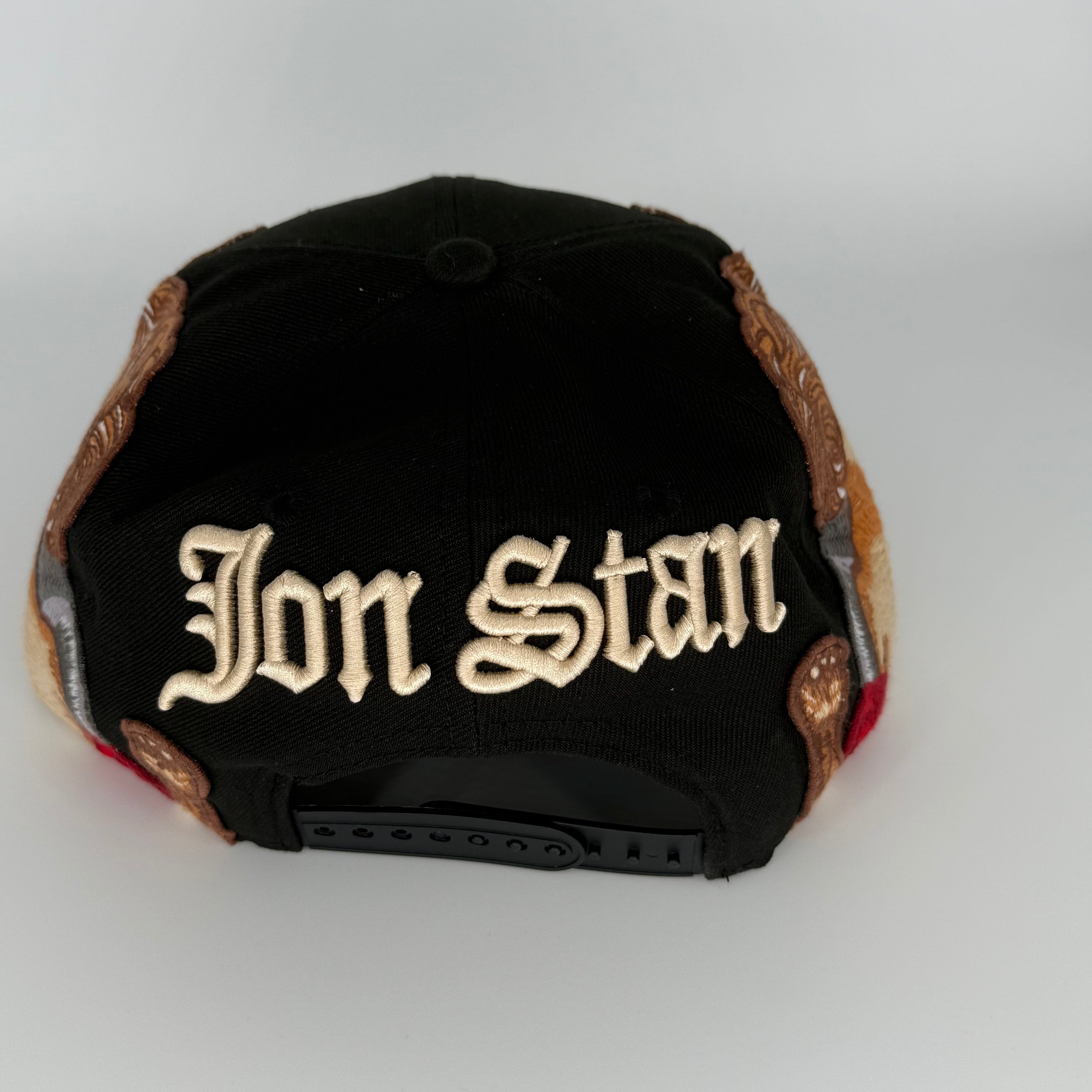 Black New York NY Yankees SNAPBACK Jon Stan Hype New Era Fitted Hat Rare Exclusive