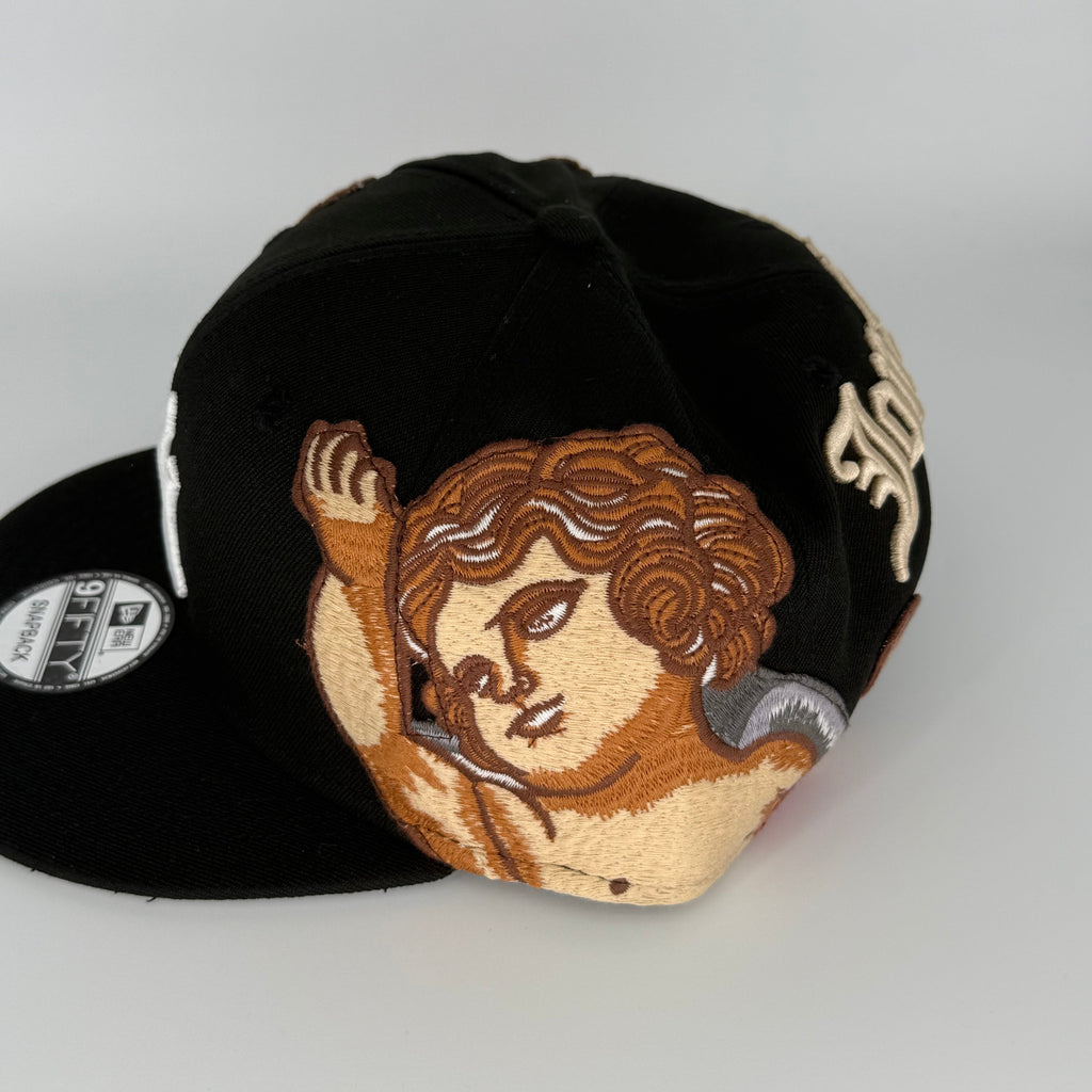 Black New York NY Yankees SNAPBACK Jon Stan Hype New Era Fitted Hat Rare Exclusive